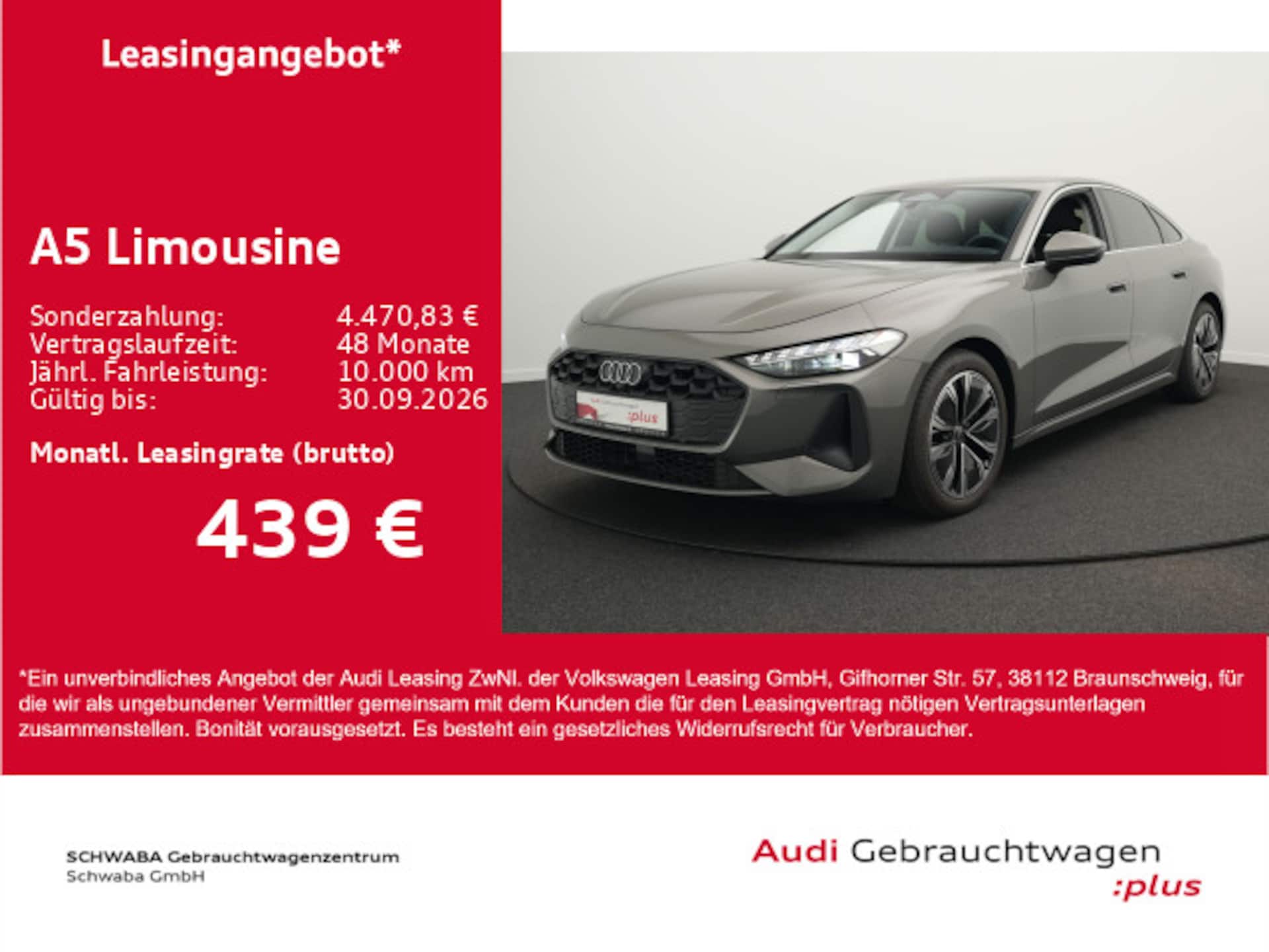 Audi A5 Limousine