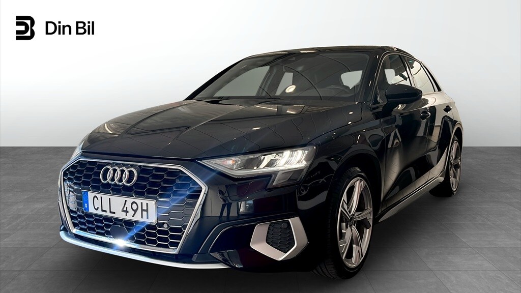 Bild som visar&nbsp;Audi A3 Sportback&nbsp;A3 Sportback 35 TFSI Proline advanced 150 hk S tronic - för mer information kontakta din Audi Partner