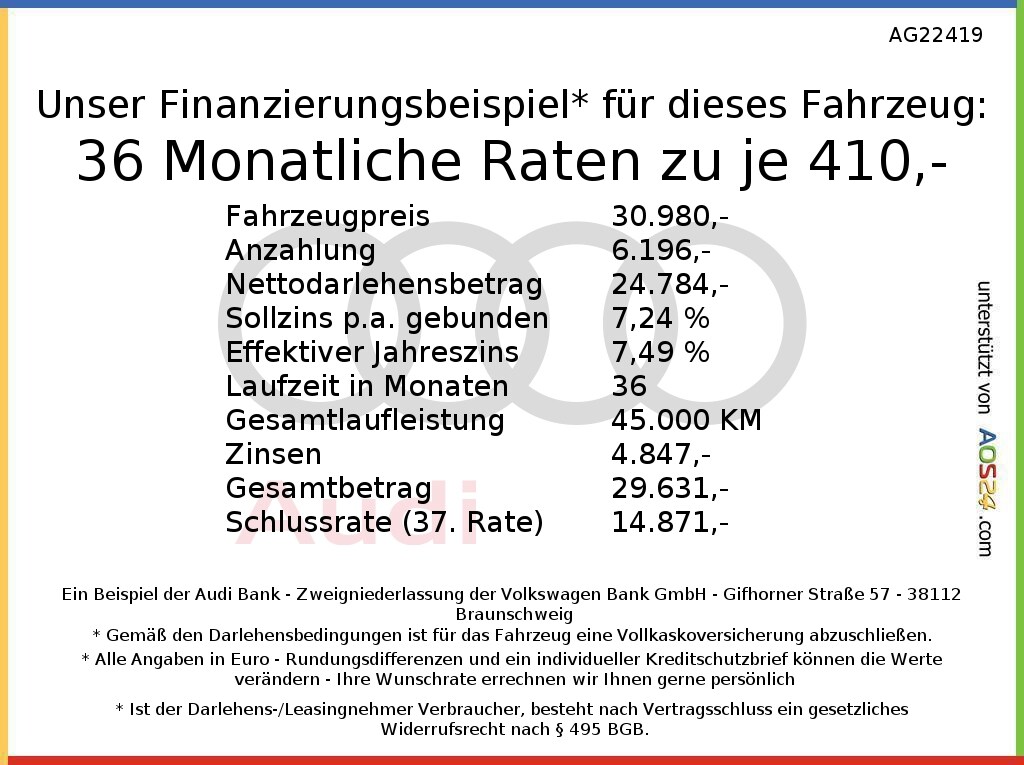 Image about Audi A3 Limousine advanced 30 TFSI S tronic