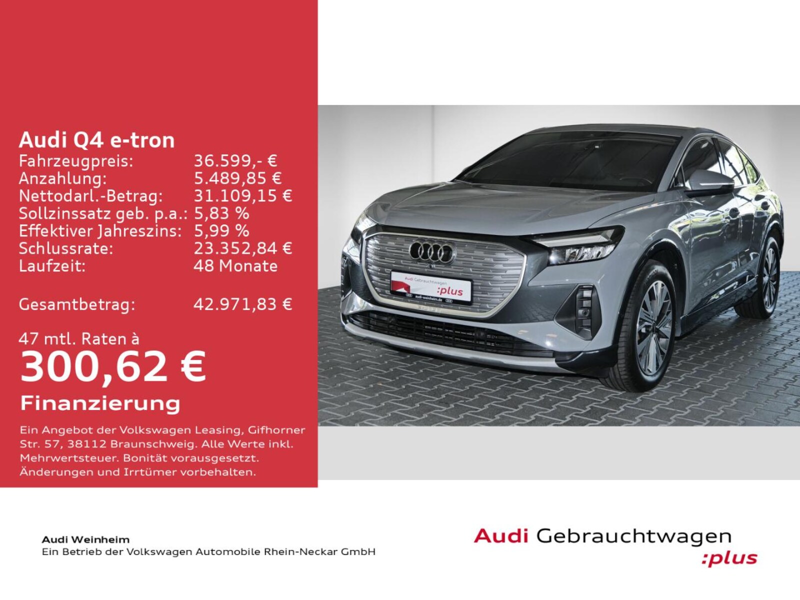 Audi Q4 Sportback e-tron – Bild 2