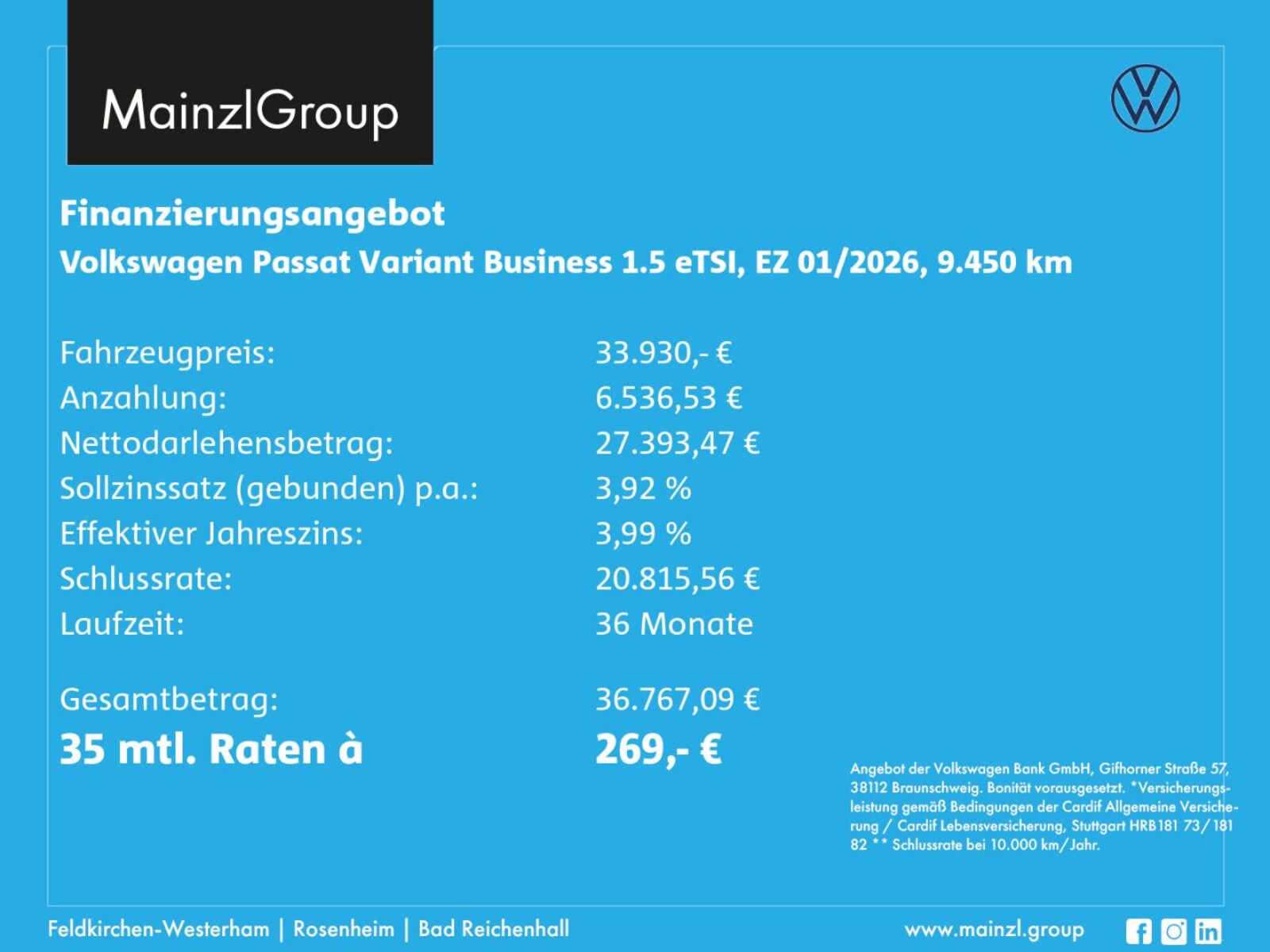 Volkswagen Passat – Bild 3