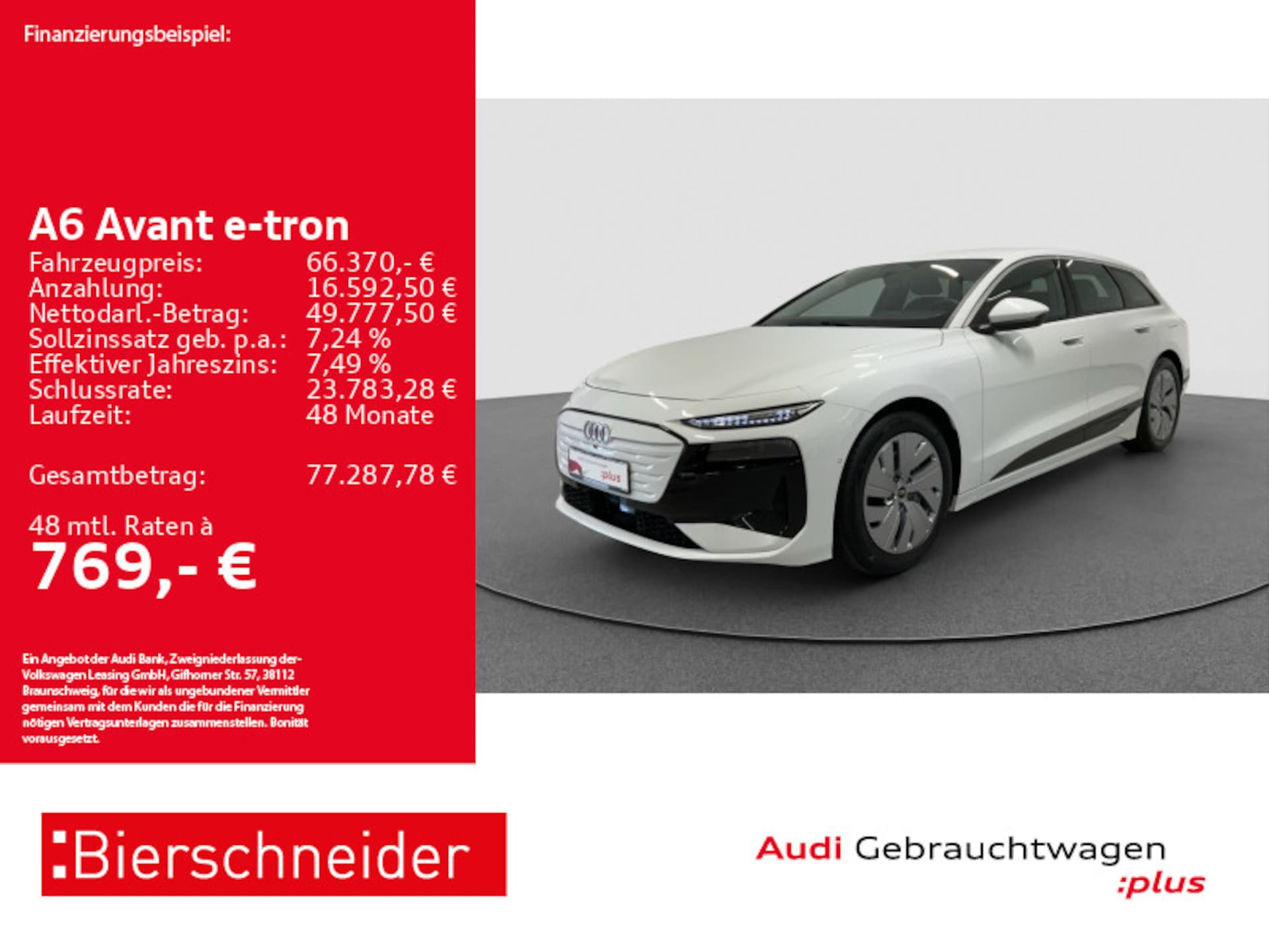 Audi A6 Avant e-tron