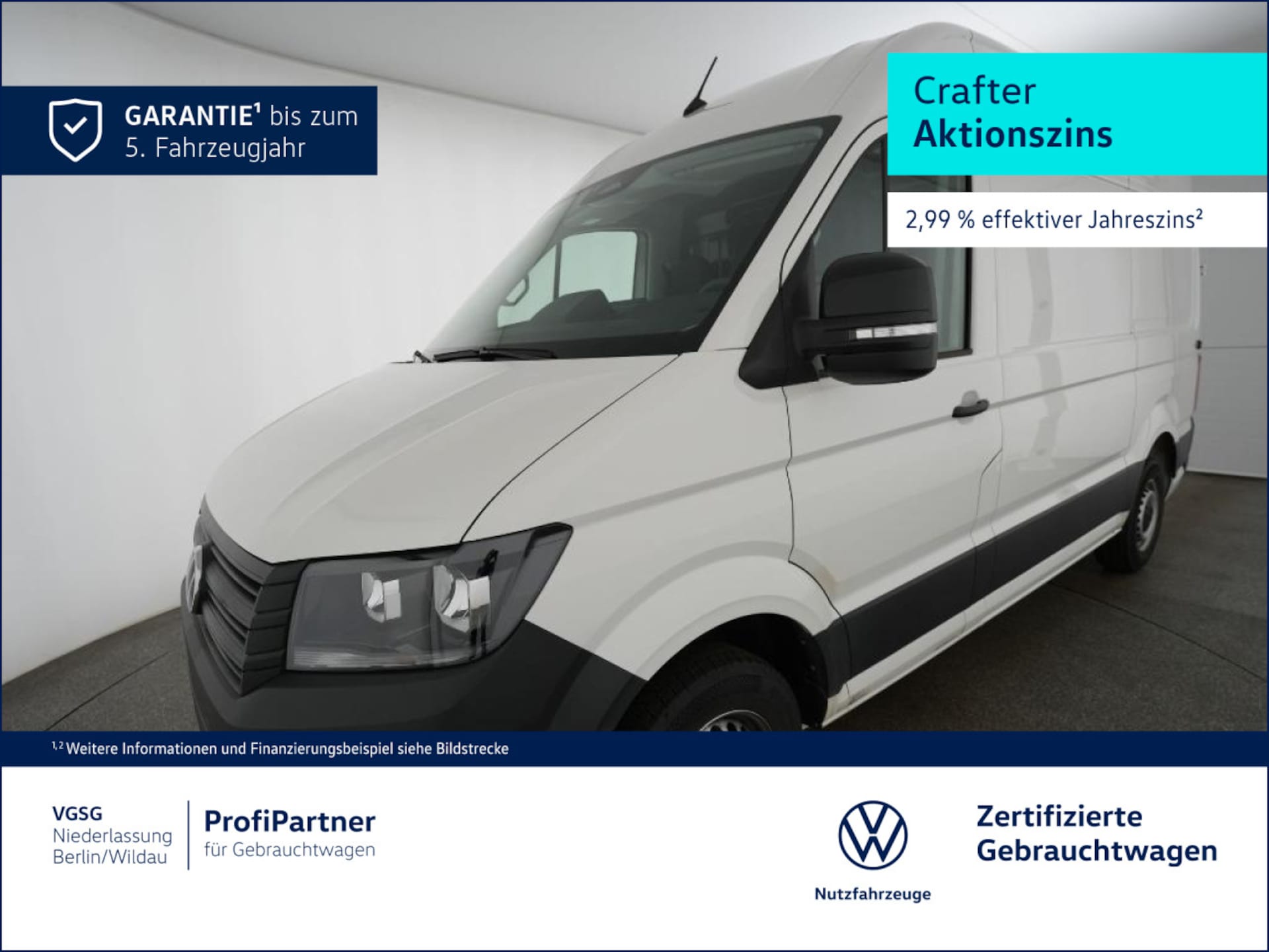 Volkswagen Crafter Kasten mittlerer Radstand