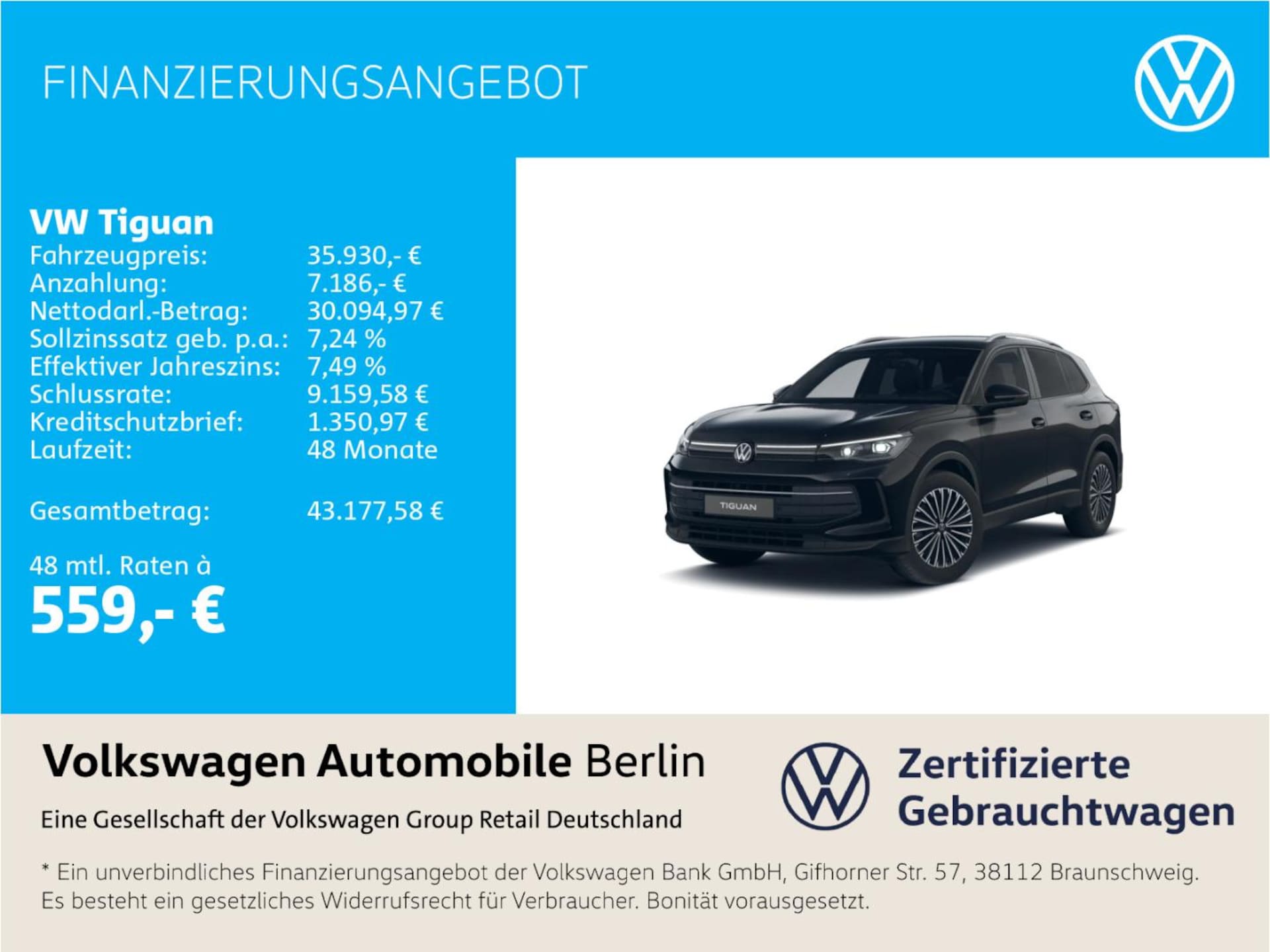Volkswagen Tiguan Life