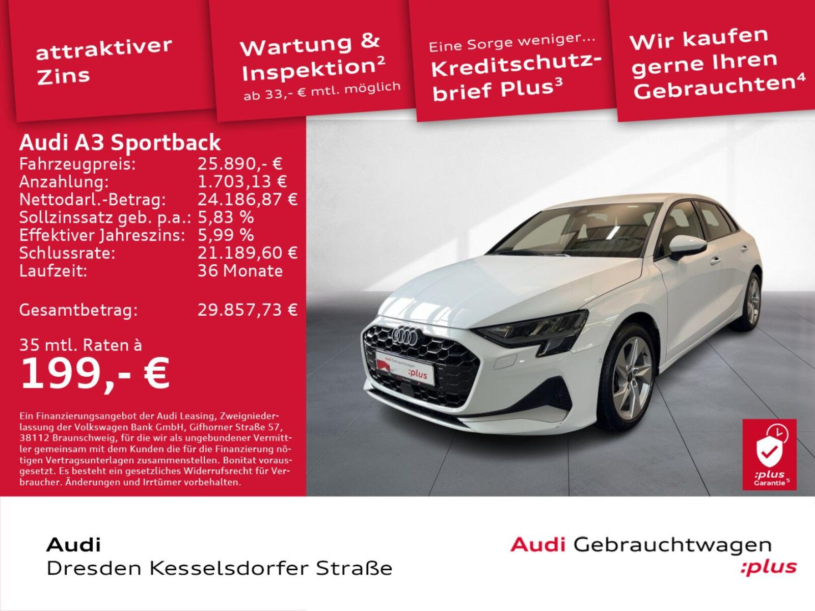 Audi A3 Sportback – Bild 2