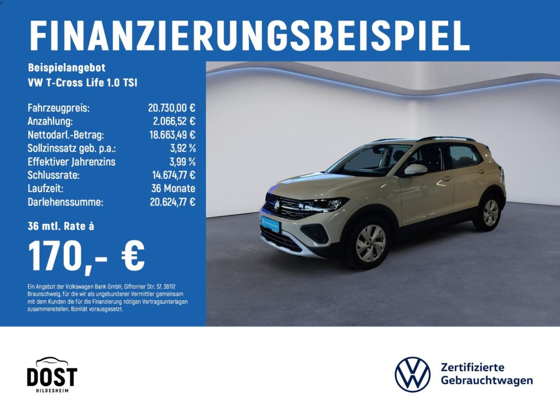 Volkswagen T-Cross Life