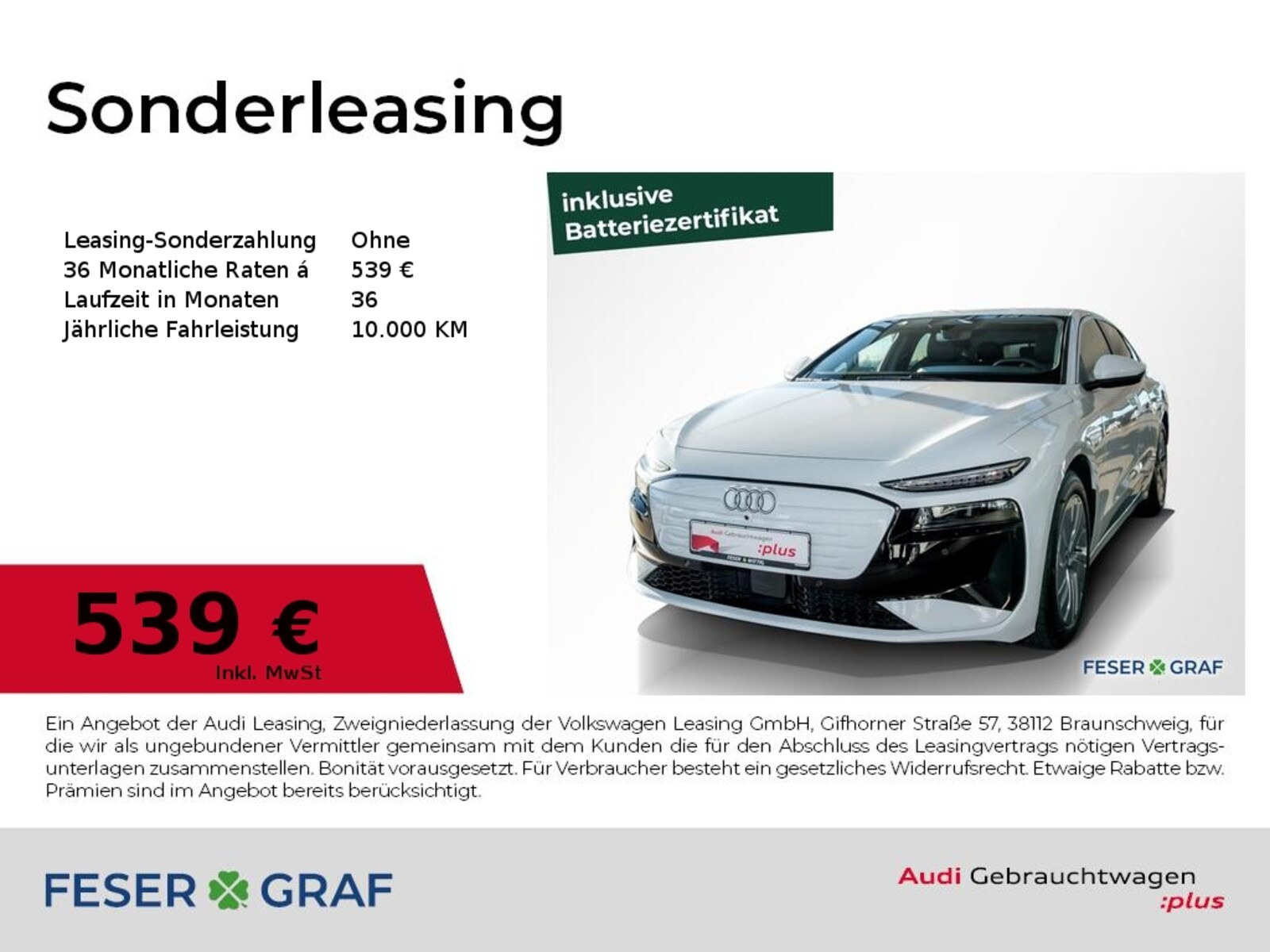 Audi A6 Sportback e-tron