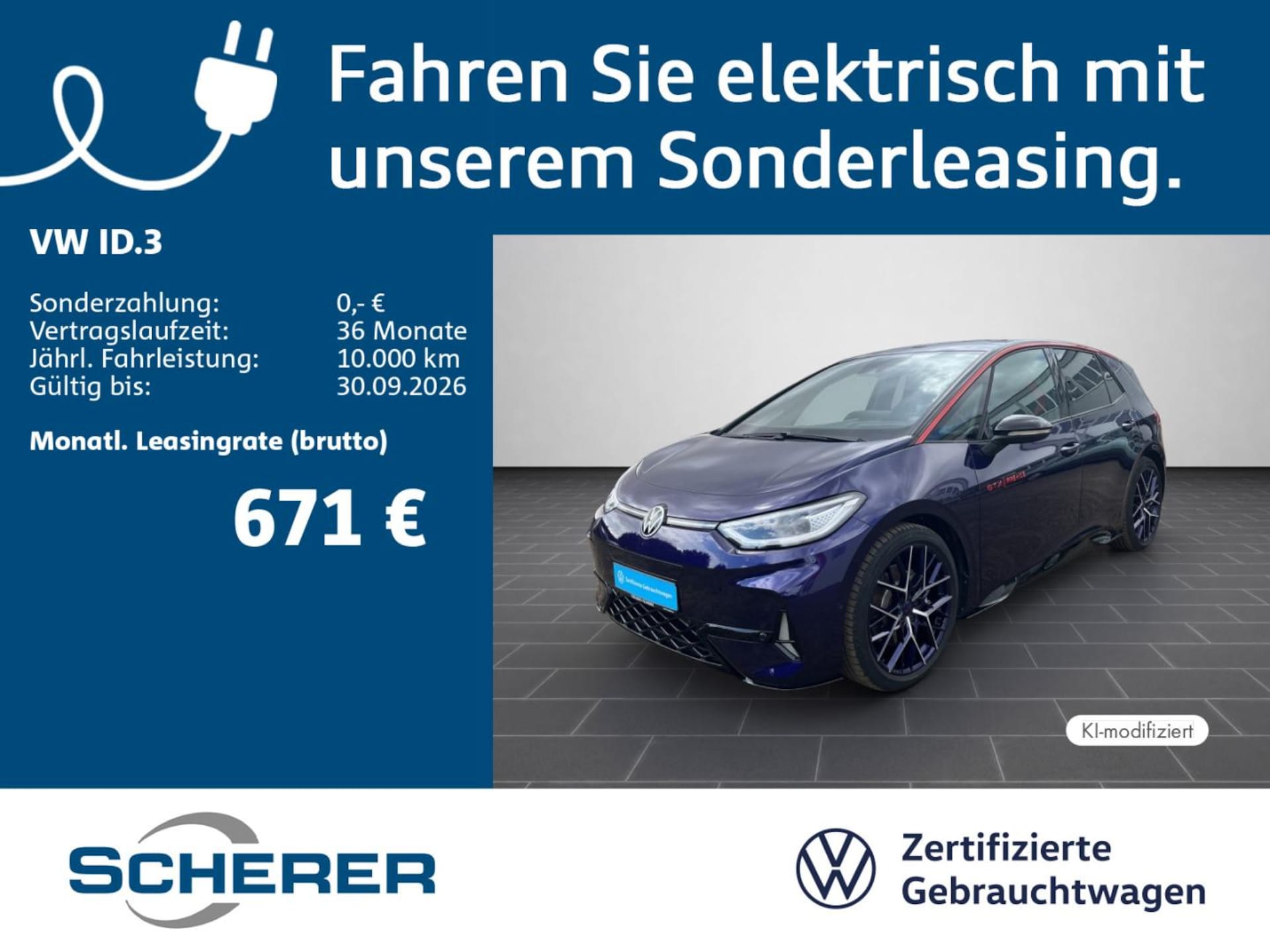 Volkswagen ID.3 GTX Performance