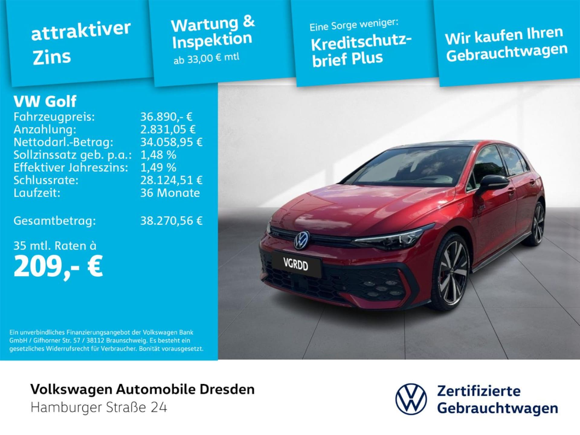 Volkswagen Golf GTE