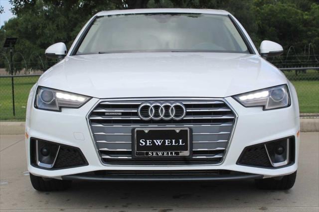 Used 2019 Audi A4 Premium with VIN WAUDNAF48KN007199 for sale in Houston, TX