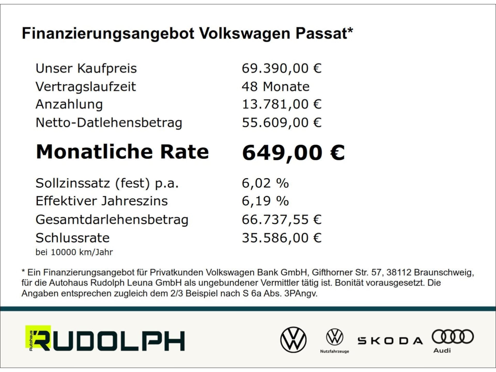 Volkswagen Passat Elegance