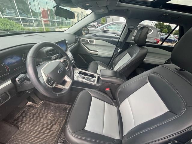 Used 2022 Ford Explorer XLT with VIN 1FMSK8DH7NGB08854 for sale in Minneapolis, Minnesota