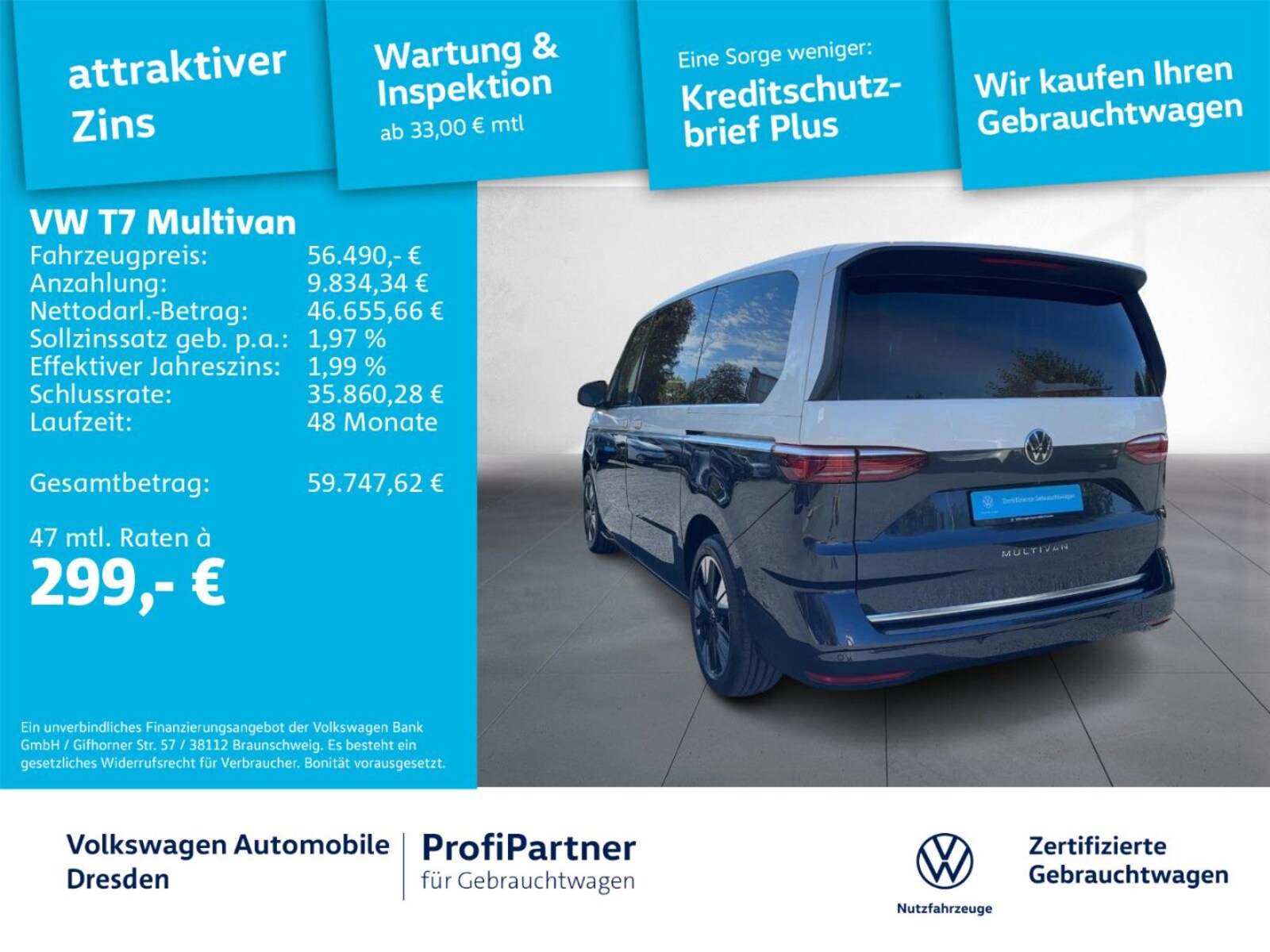 Volkswagen Multivan Langversion – Bild 2