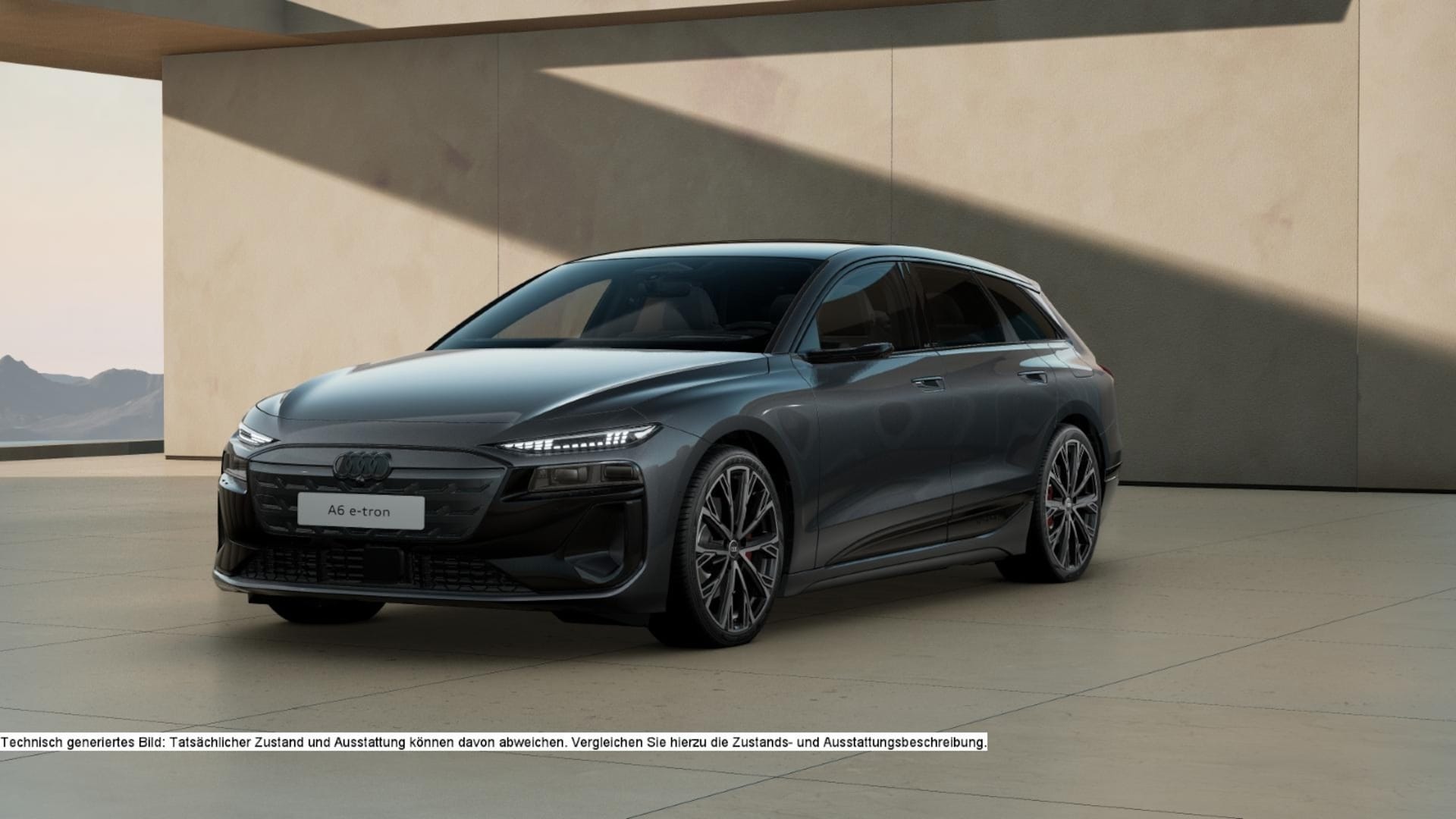 Audi A6 Avant e-tron edition one