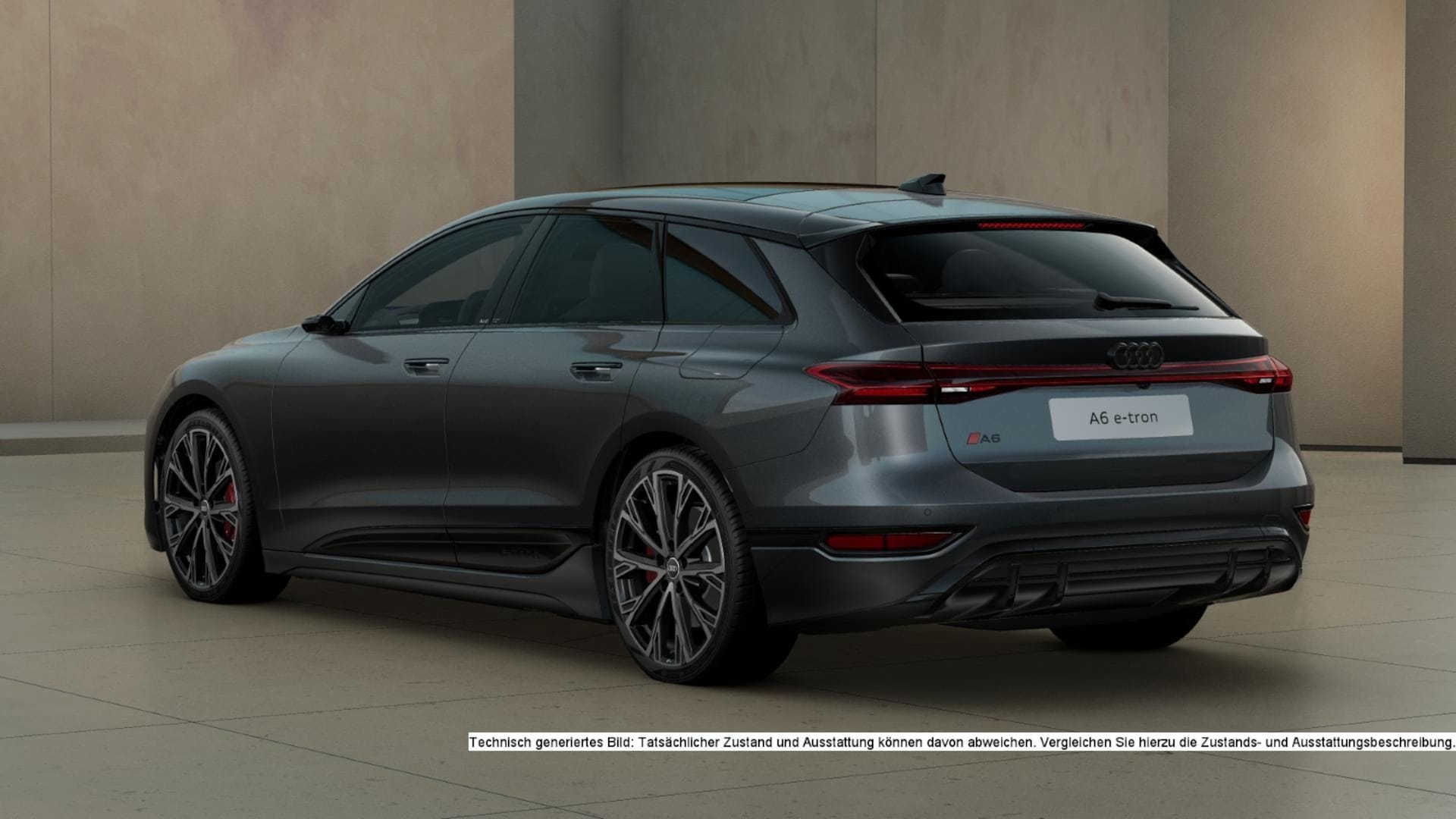 Audi A6 Avant e-tron edition one