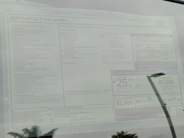 2026 Audi Q3 SUV