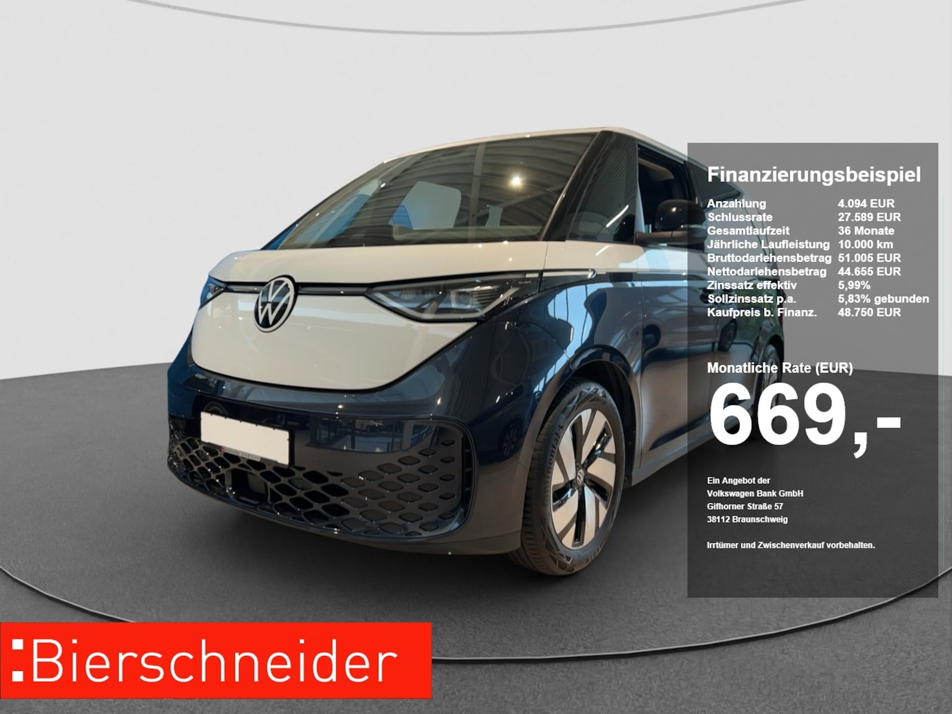 Volkswagen ID. Buzz — Volkswagen ID. Buzz KR 19 IQ.LIGHT NAVI PDC SHZ