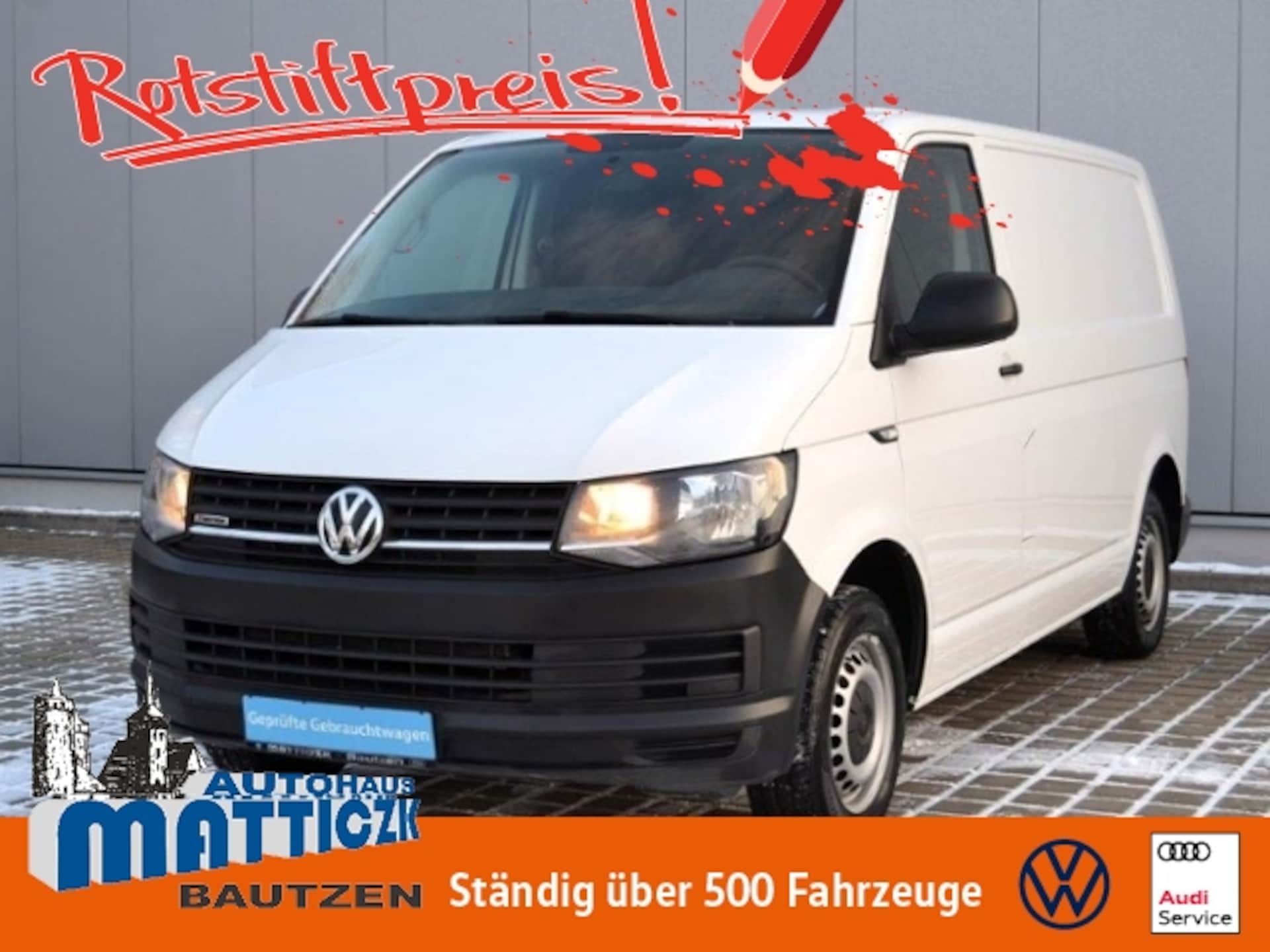 Volkswagen T6 Transporter Kasten kurzer Radstand