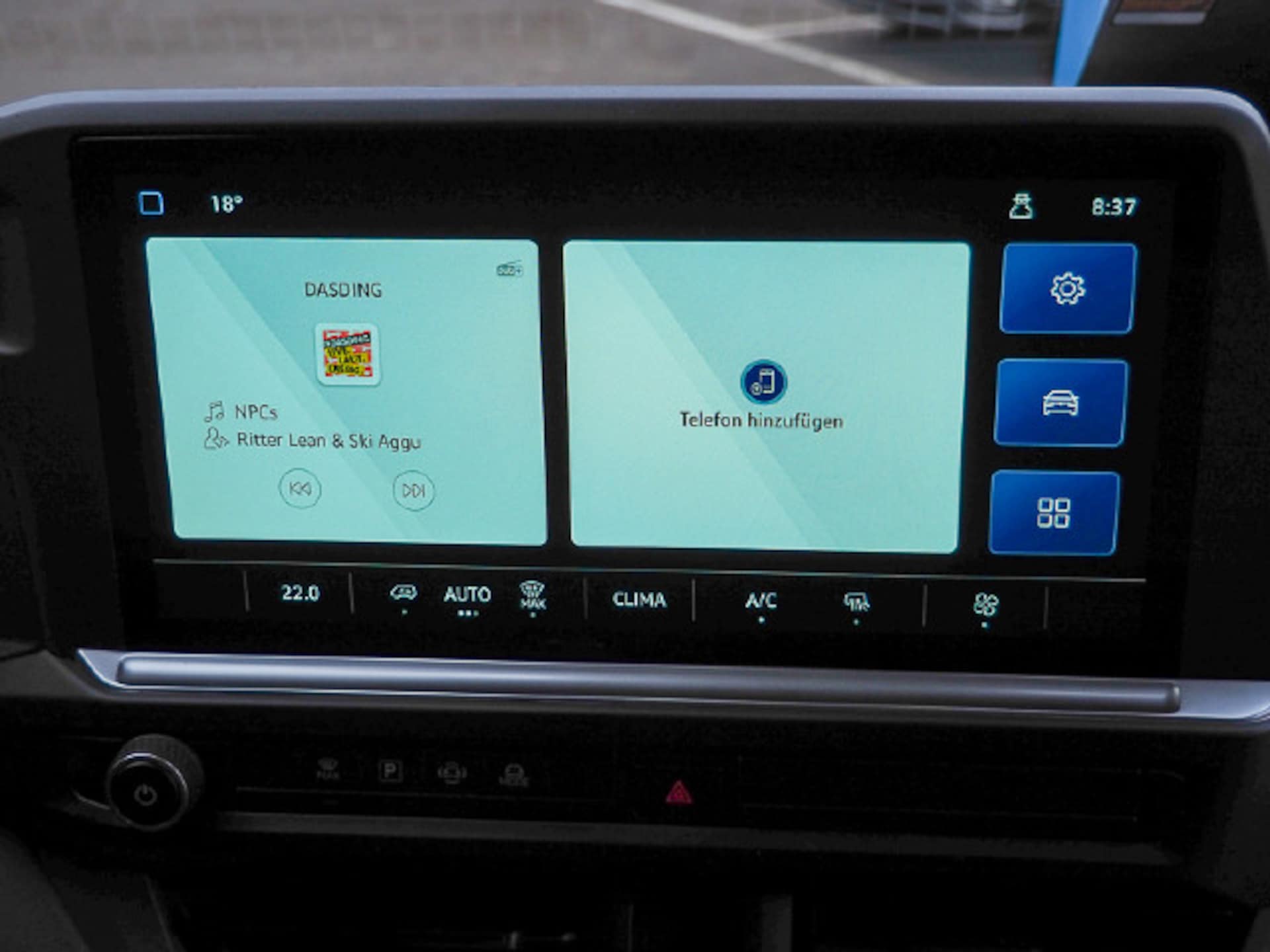 Volkswagen Transporter Kasten kurzer Radstand