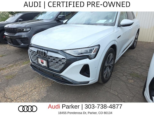 Used 2024 Audi Q8 e-tron Premium Plus with VIN WA15AAGE1RB007299 for sale in Parker, CO