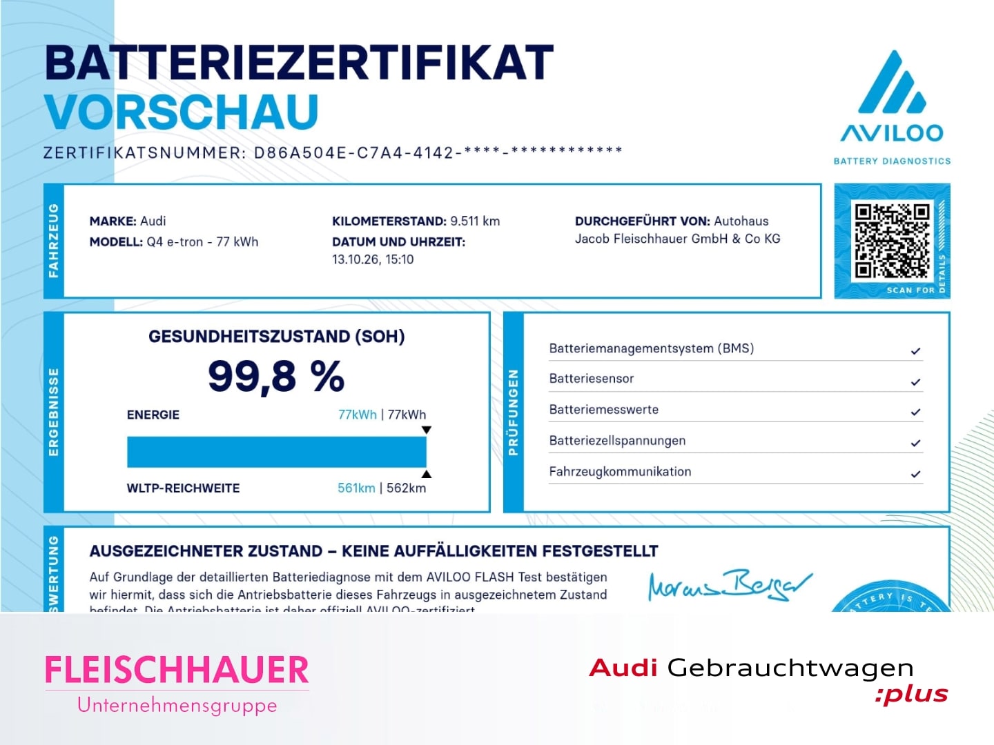 Bild über Audi Q4 Sportback e-tron 45 e-tron - für weitere Informationen kontaktieren Sie den Audi Partner