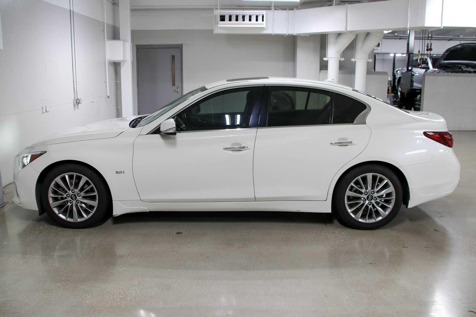 Used 2020 INFINITI Q50 LUXE with VIN JN1EV7AP5LM203414 for sale in Sugar Land, TX