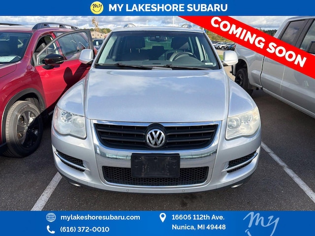 Used 2010 Volkswagen Touareg VR6 with VIN WVGBF7A91AD003444 for sale in Muskegon, MI