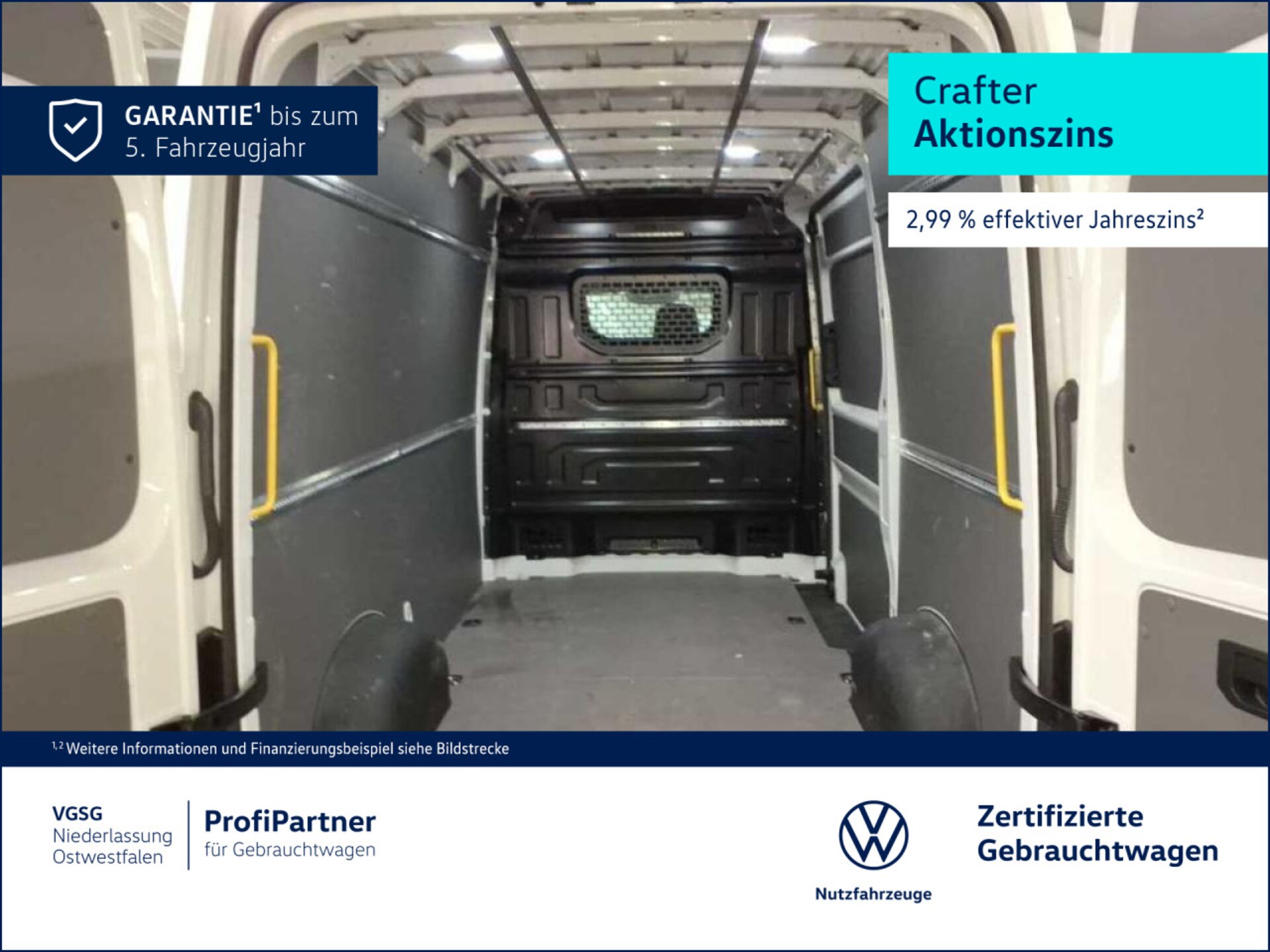 Volkswagen Crafter Kasten mittlerer Radstand