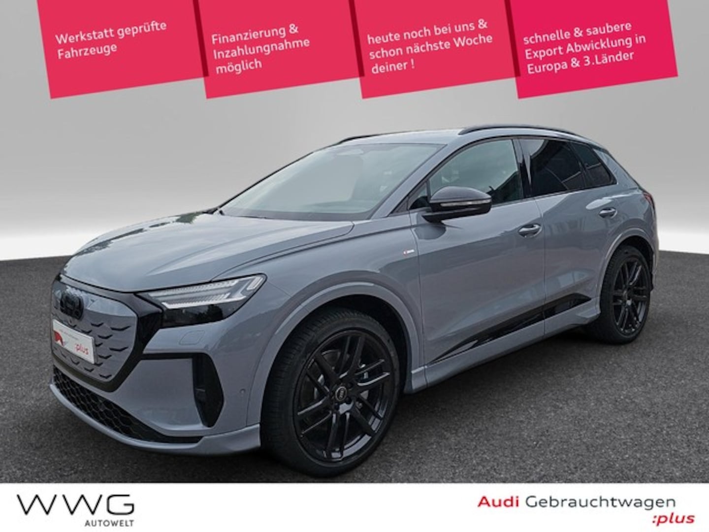 Bild über Audi Q4 SUV e-tron e-tron quattro 220 kW - für weitere Informationen kontaktieren Sie den Audi Partner
