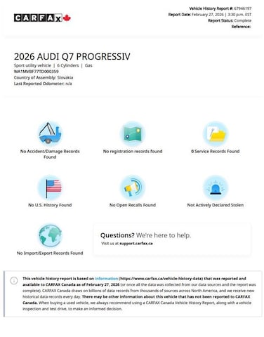 2026 Audi Q7