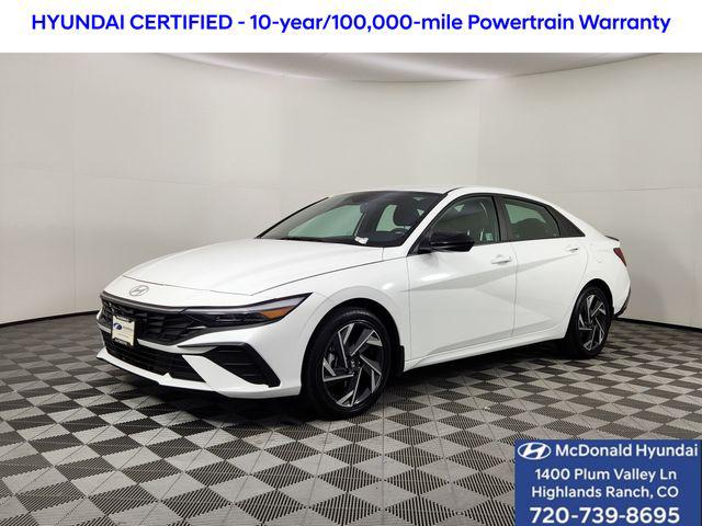 2025 Hyundai Elantra Blue