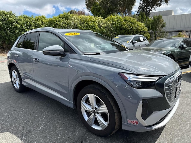 Used 2023 Audi Q4 e-tron Premium Plus with VIN WA1L2BFZ4PP073666 for sale in Palo Alto, CA