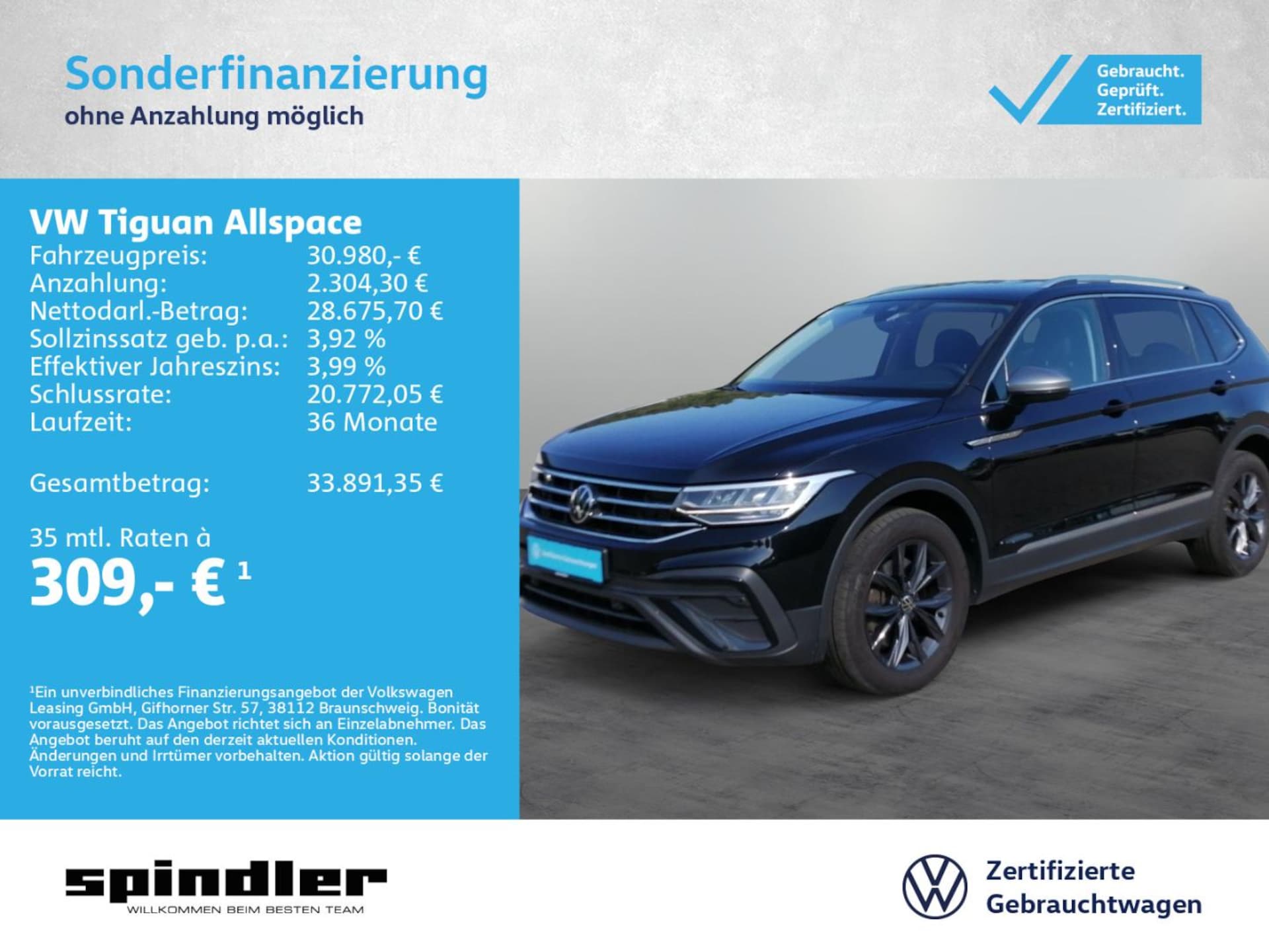 Volkswagen Tiguan Allspace Life