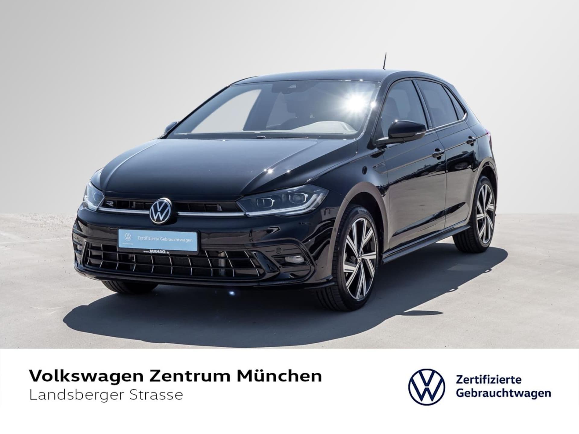 Volkswagen Polo 2023 — Polo R-Line 1.0 TSI ACC IQ.Light Navi ParkAssist AppConnect DSG