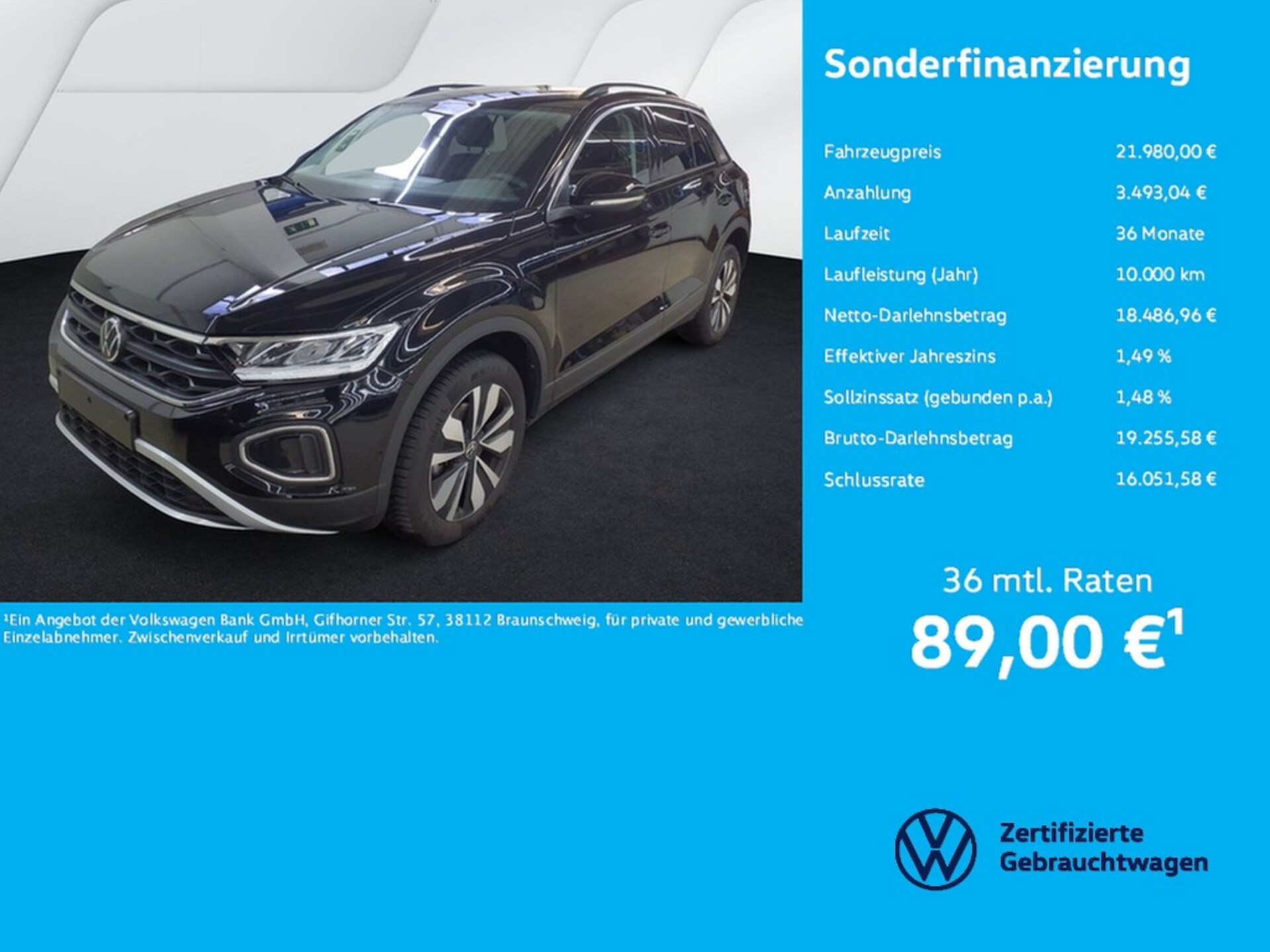 Volkswagen T-Roc Life