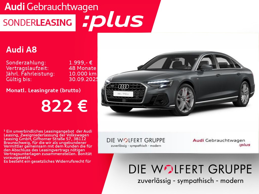 Image about Audi A8 L TFSI e 60 TFSI e quattro tiptronic