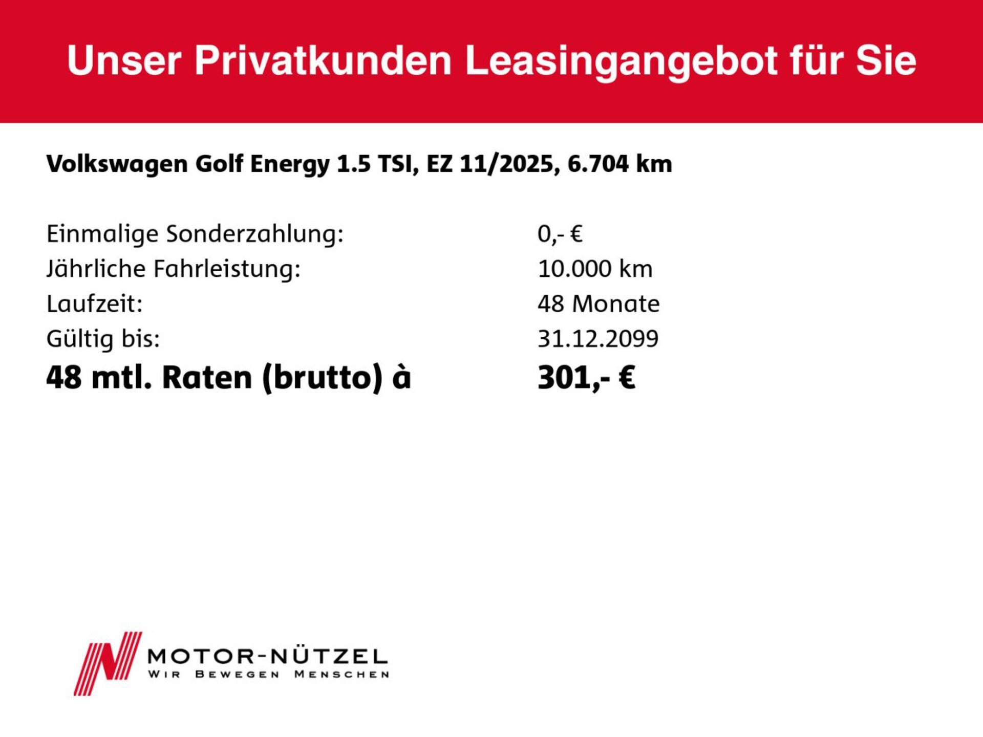 Volkswagen Golf ENERGY