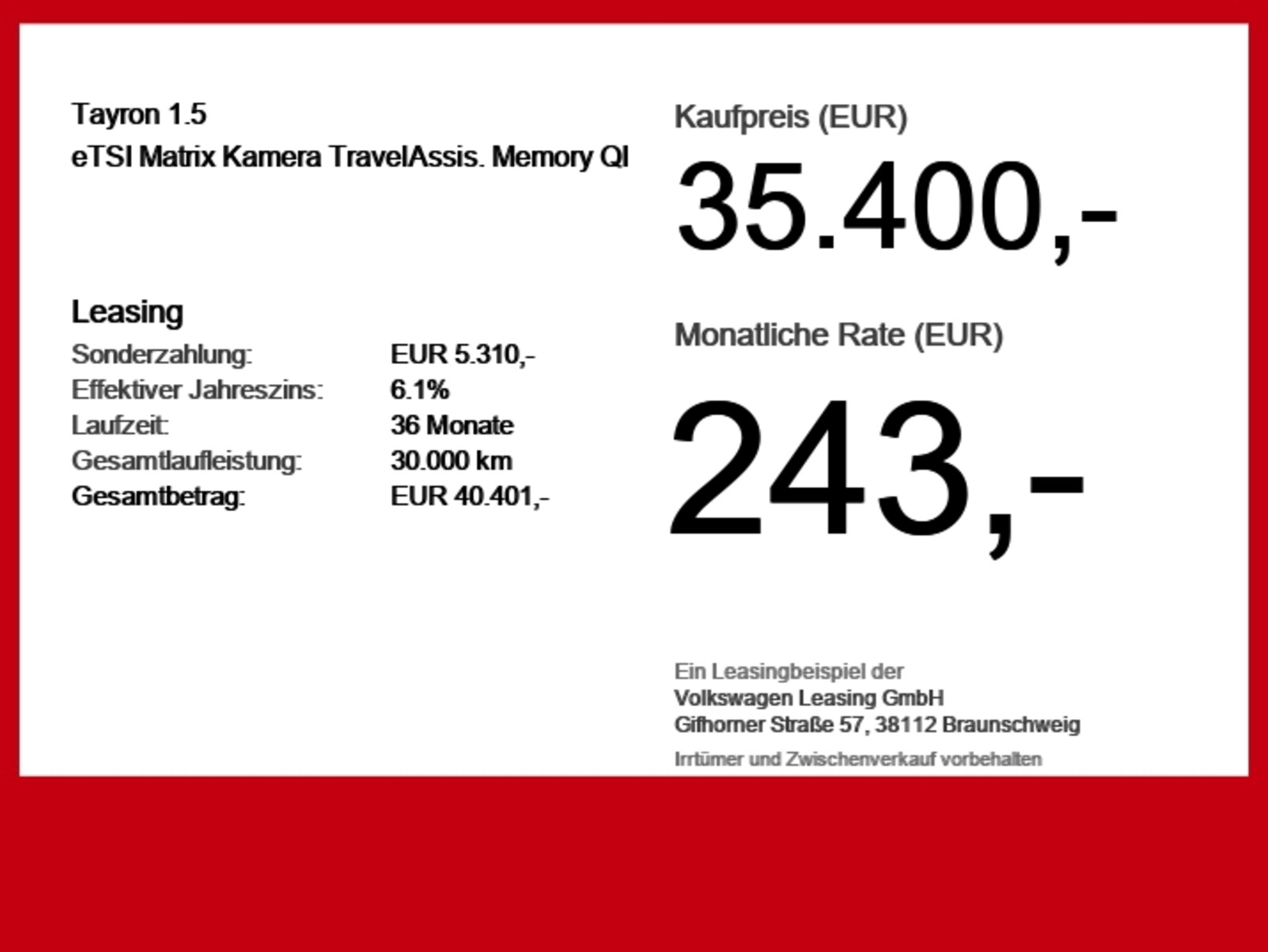Volkswagen Tayron – Bild 6