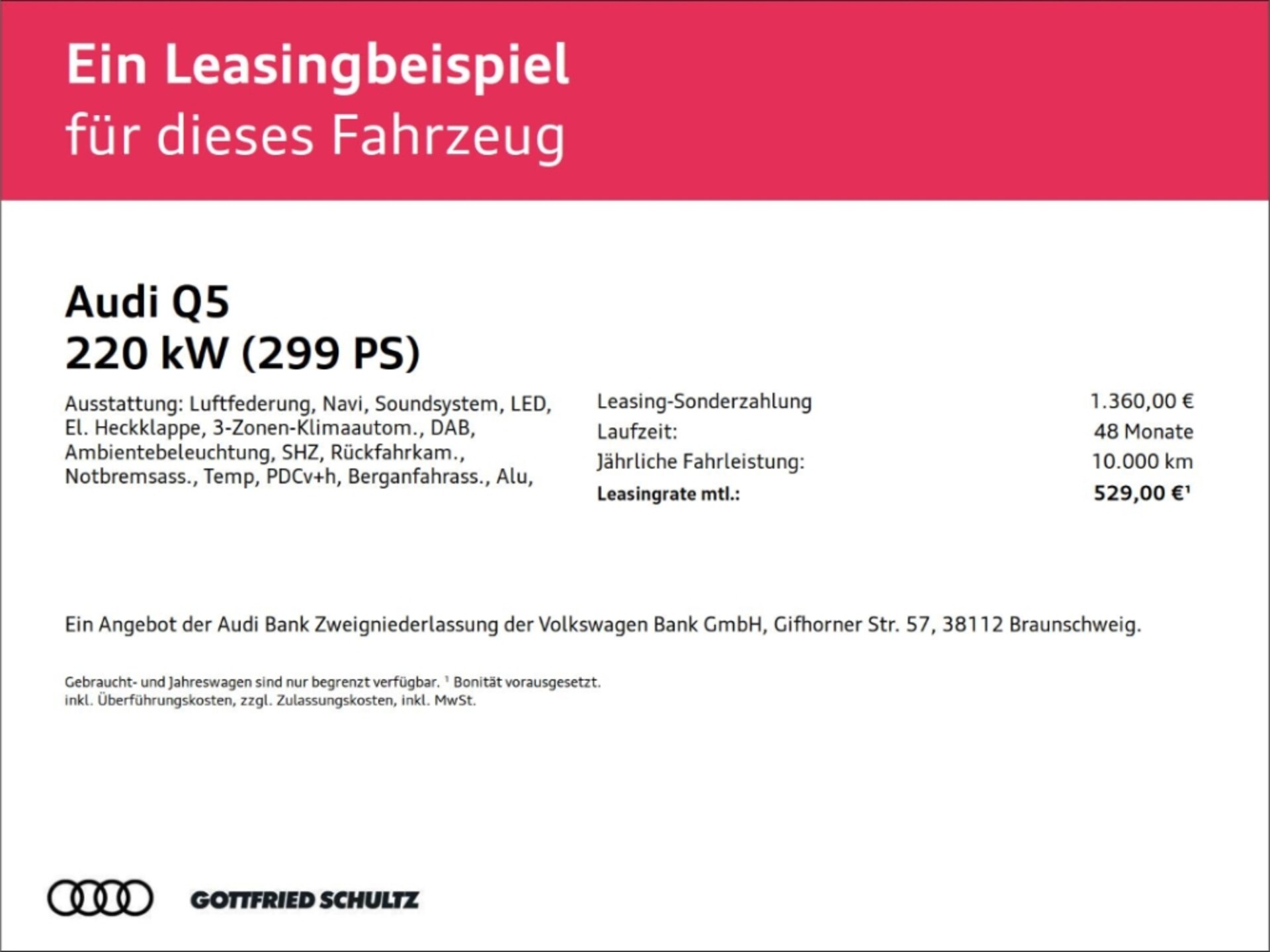 Audi Q5 Sportback TFSI e advanced
