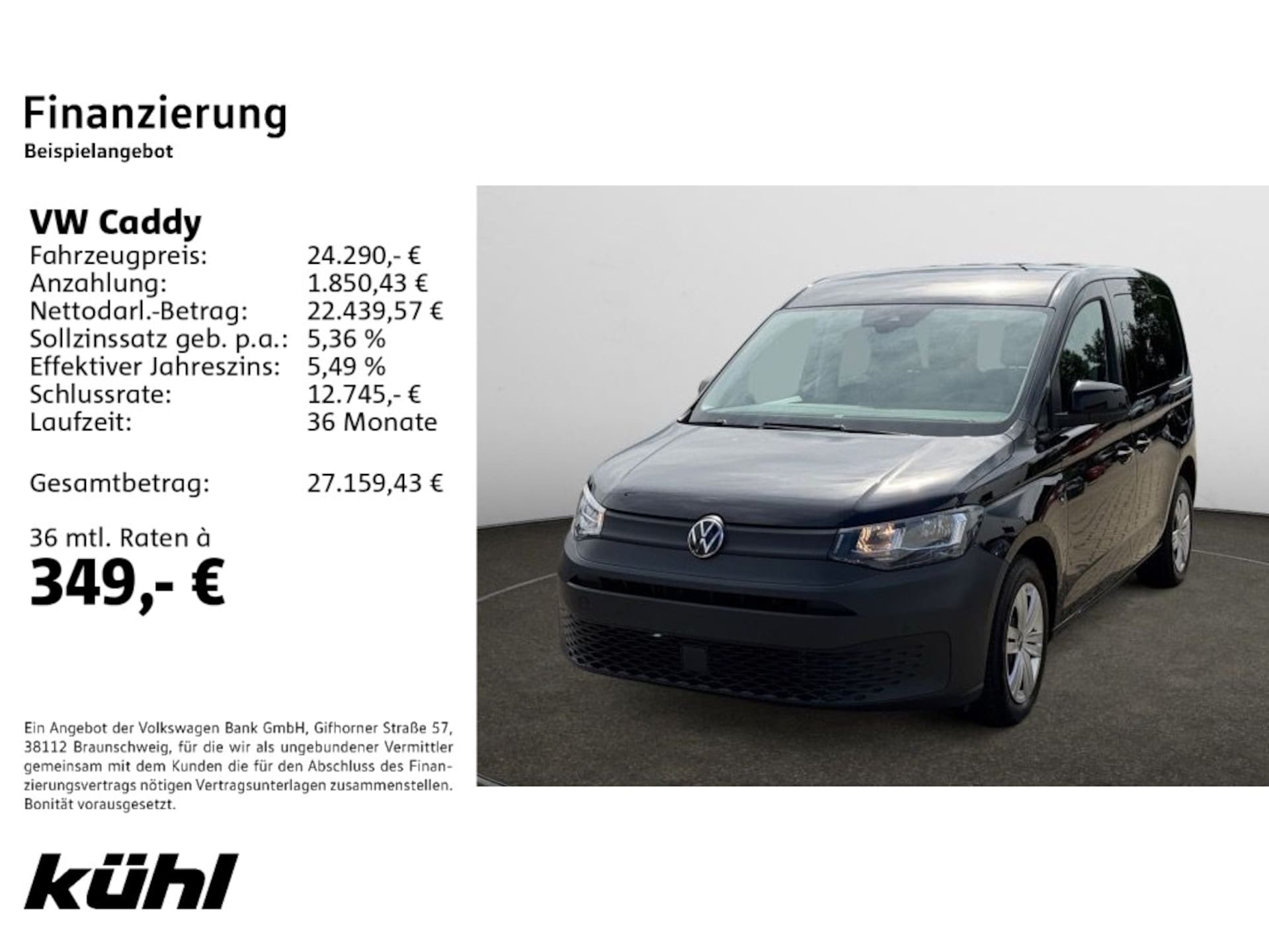 Volkswagen Caddy Basis-Modell
