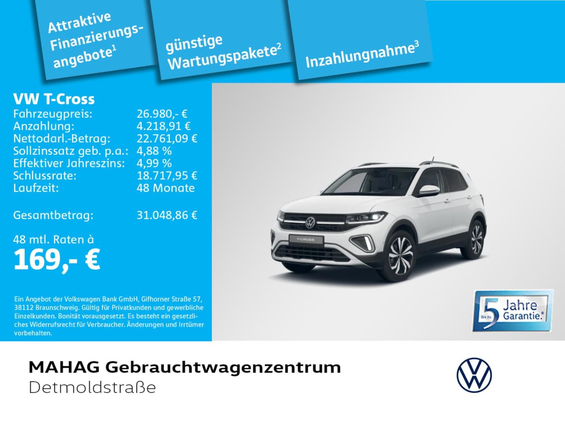 Volkswagen T-Cross Style