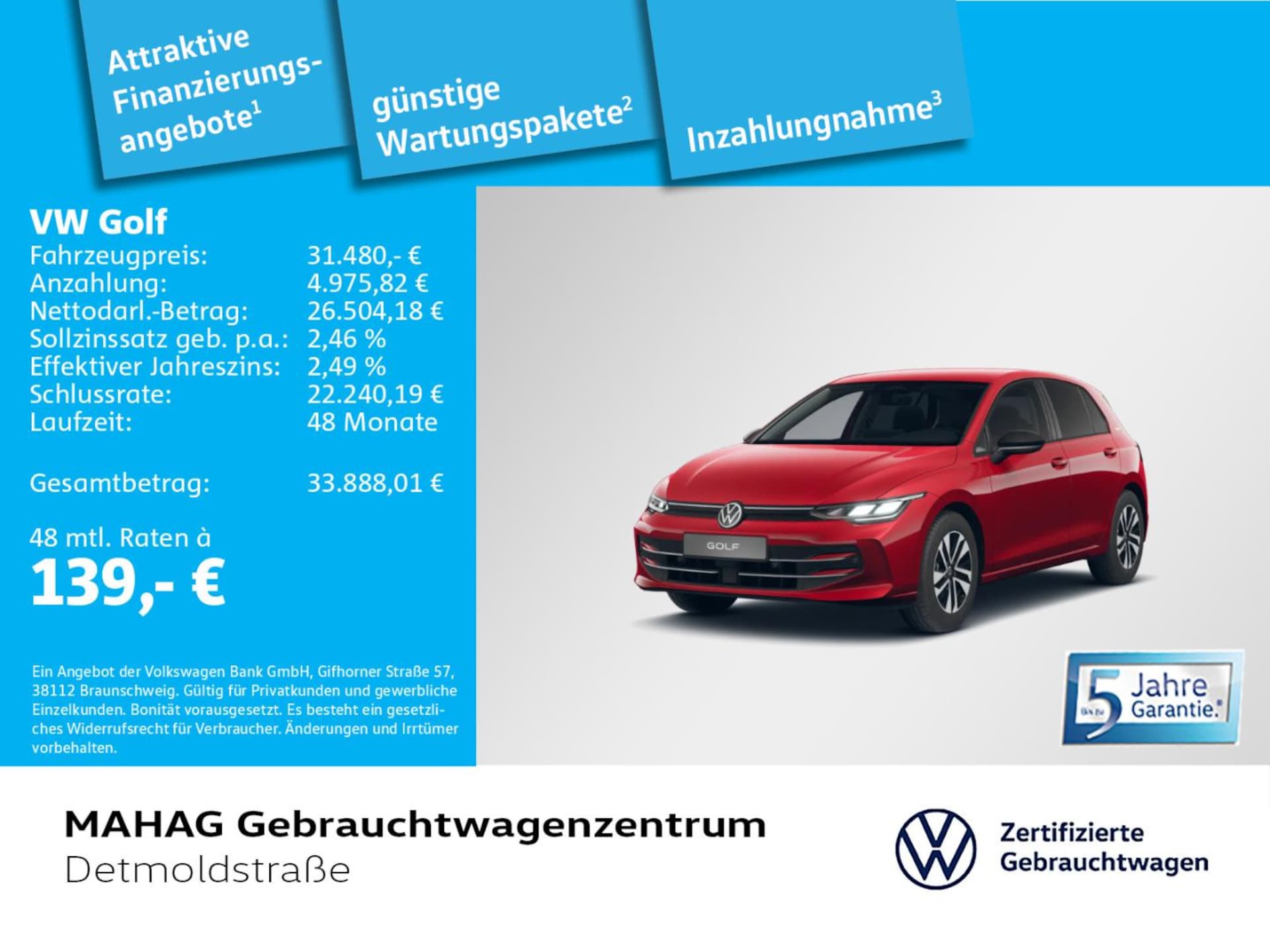 Volkswagen Golf ENERGY