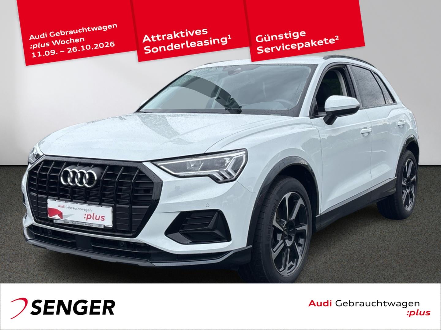 Bild über Audi Q3 TFSI 110 kW S tronic - für weitere Informationen kontaktieren Sie den Audi Partner
