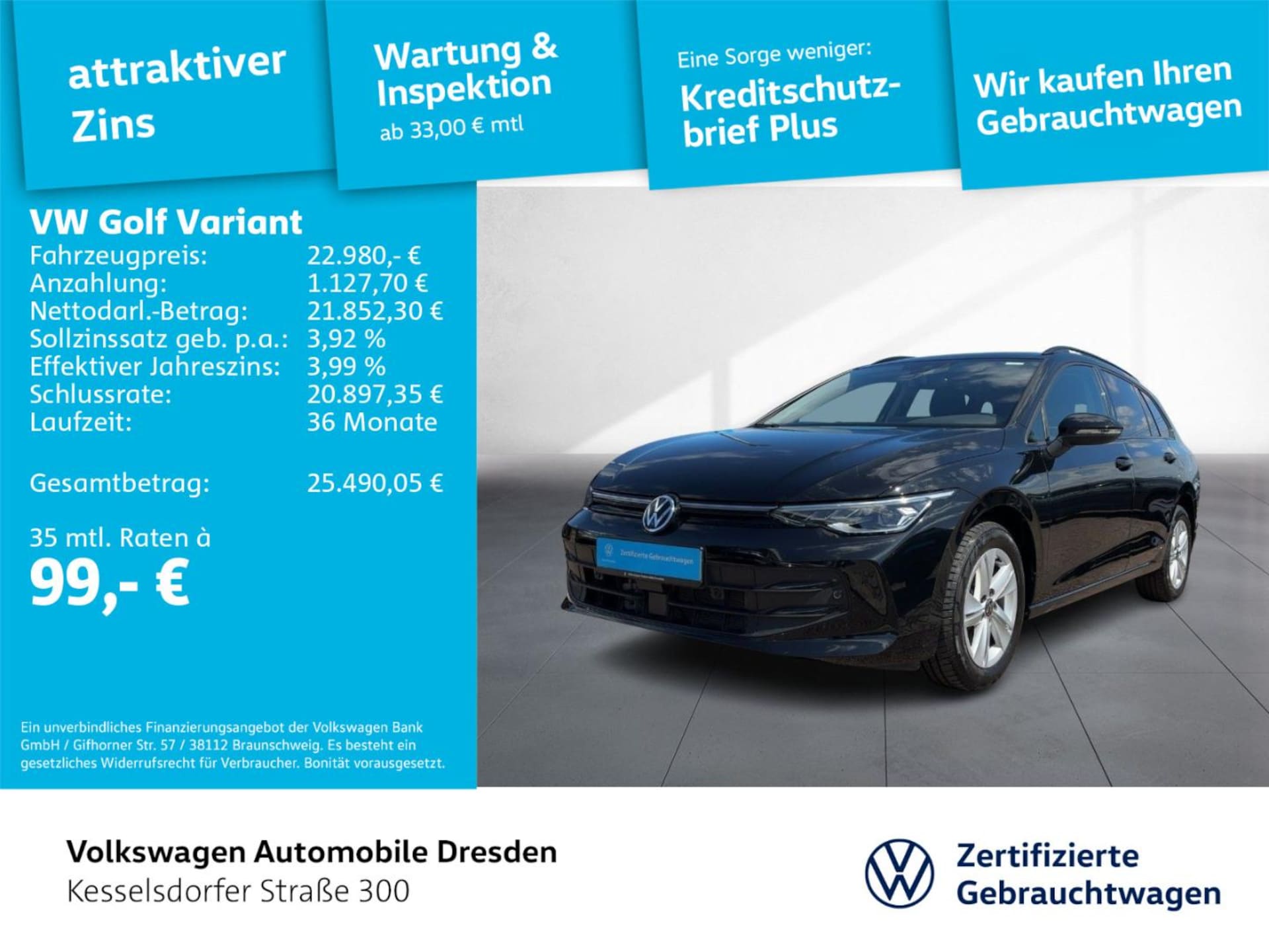 Volkswagen Golf Variant Life