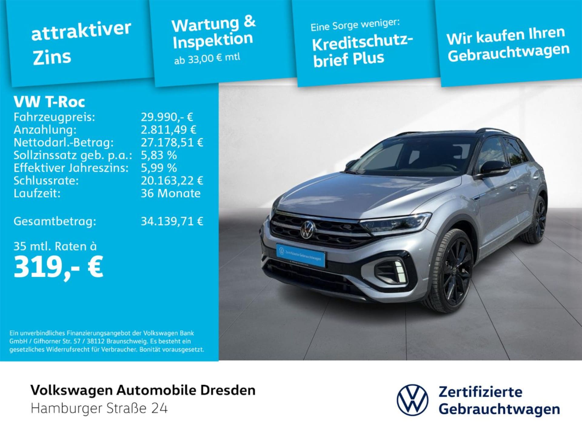 Volkswagen T-Roc R-Line