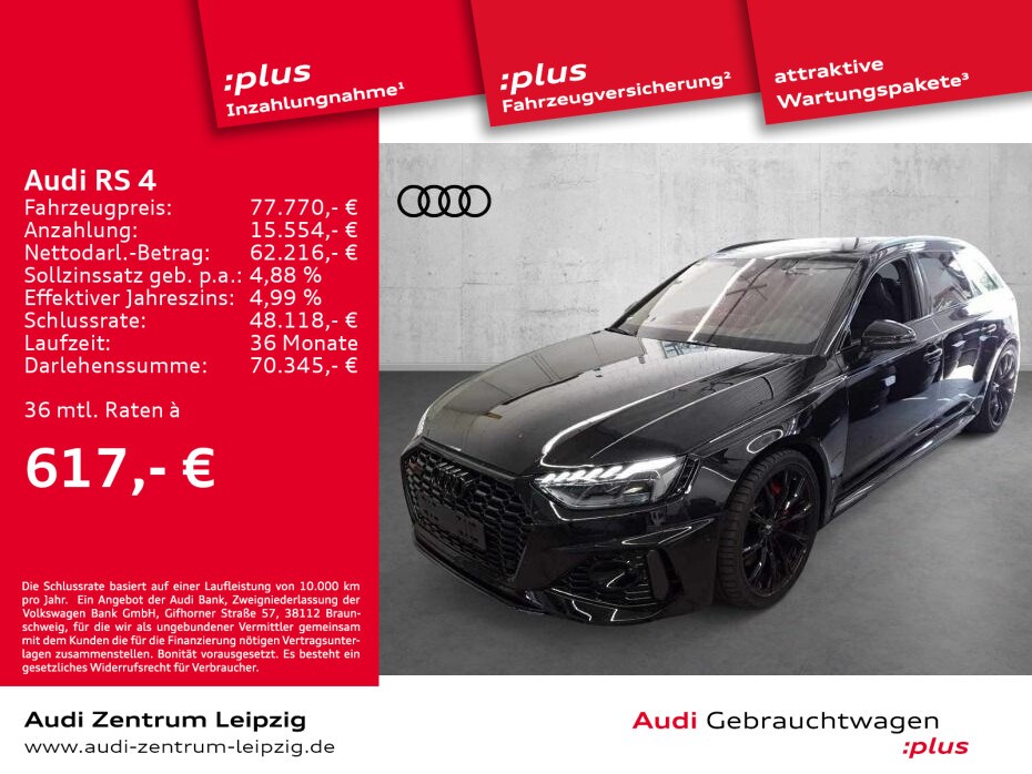 Image about Audi RS 4 Avant TFSI quattro tiptronic