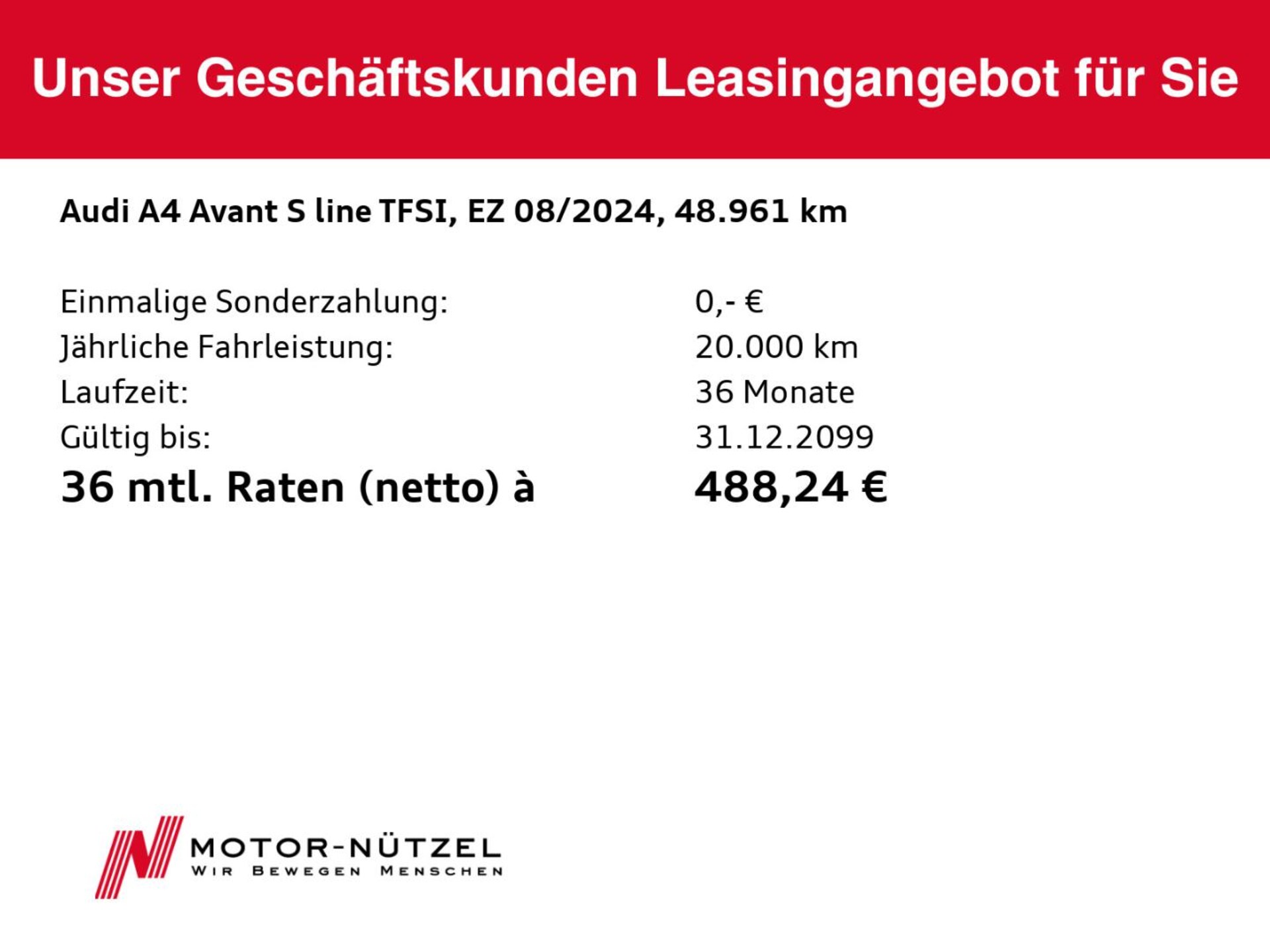 Audi A4 Avant Advanced