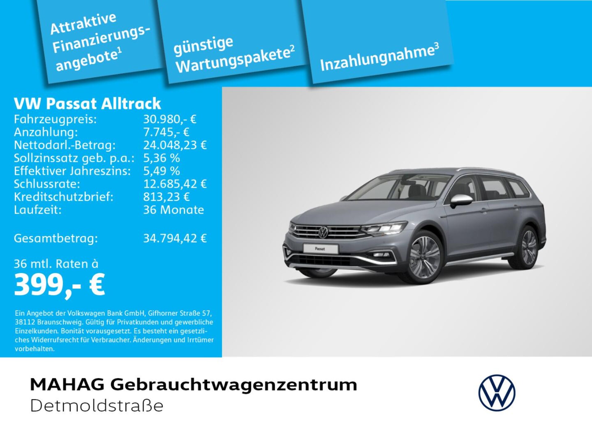 Volkswagen Passat Variant Alltrack