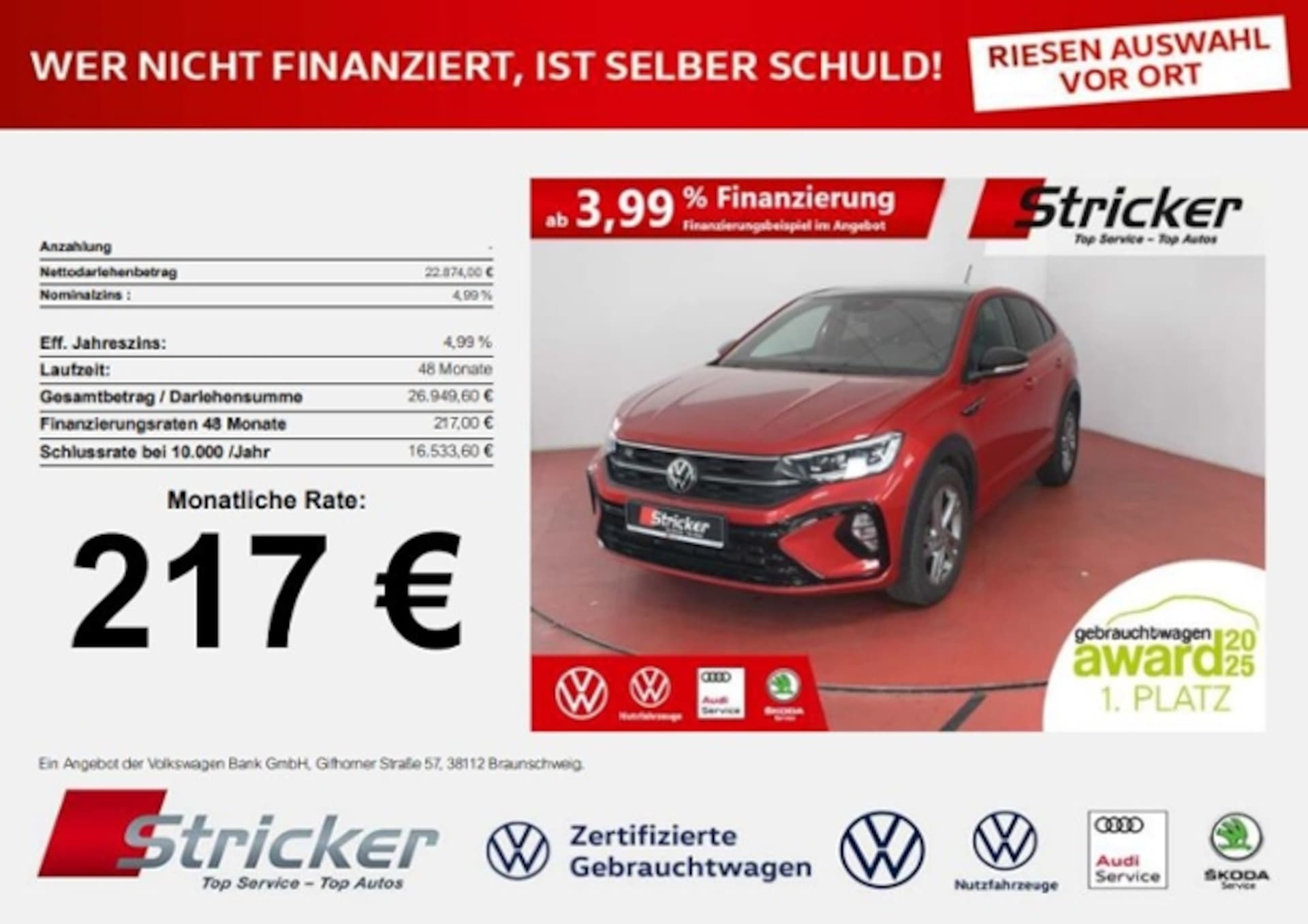 Volkswagen Taigo R-Line