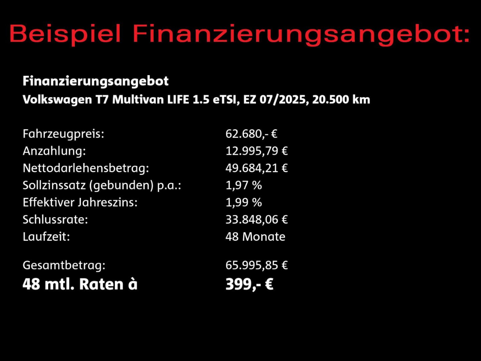 Volkswagen Multivan Langversion Life